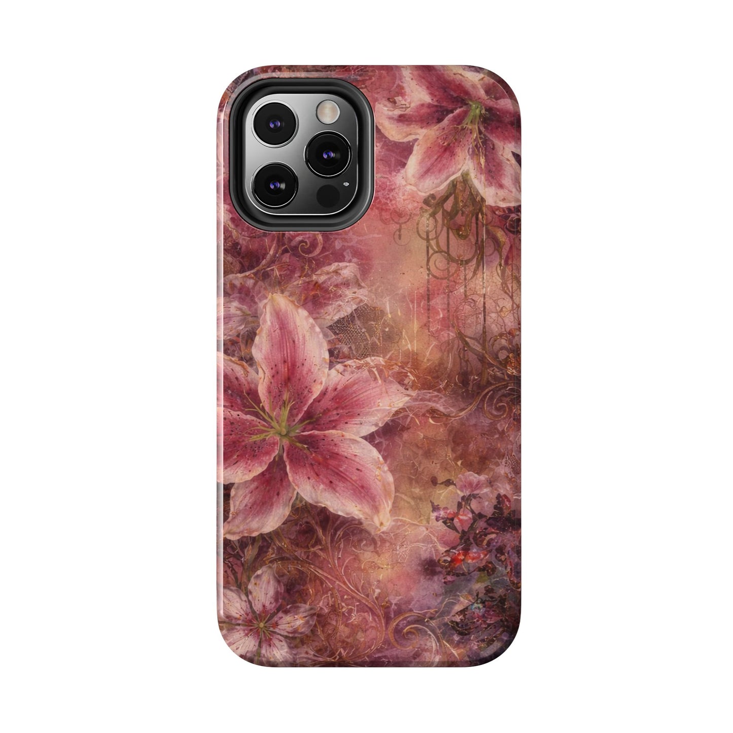 Vintage Lily - Protective Phone Case