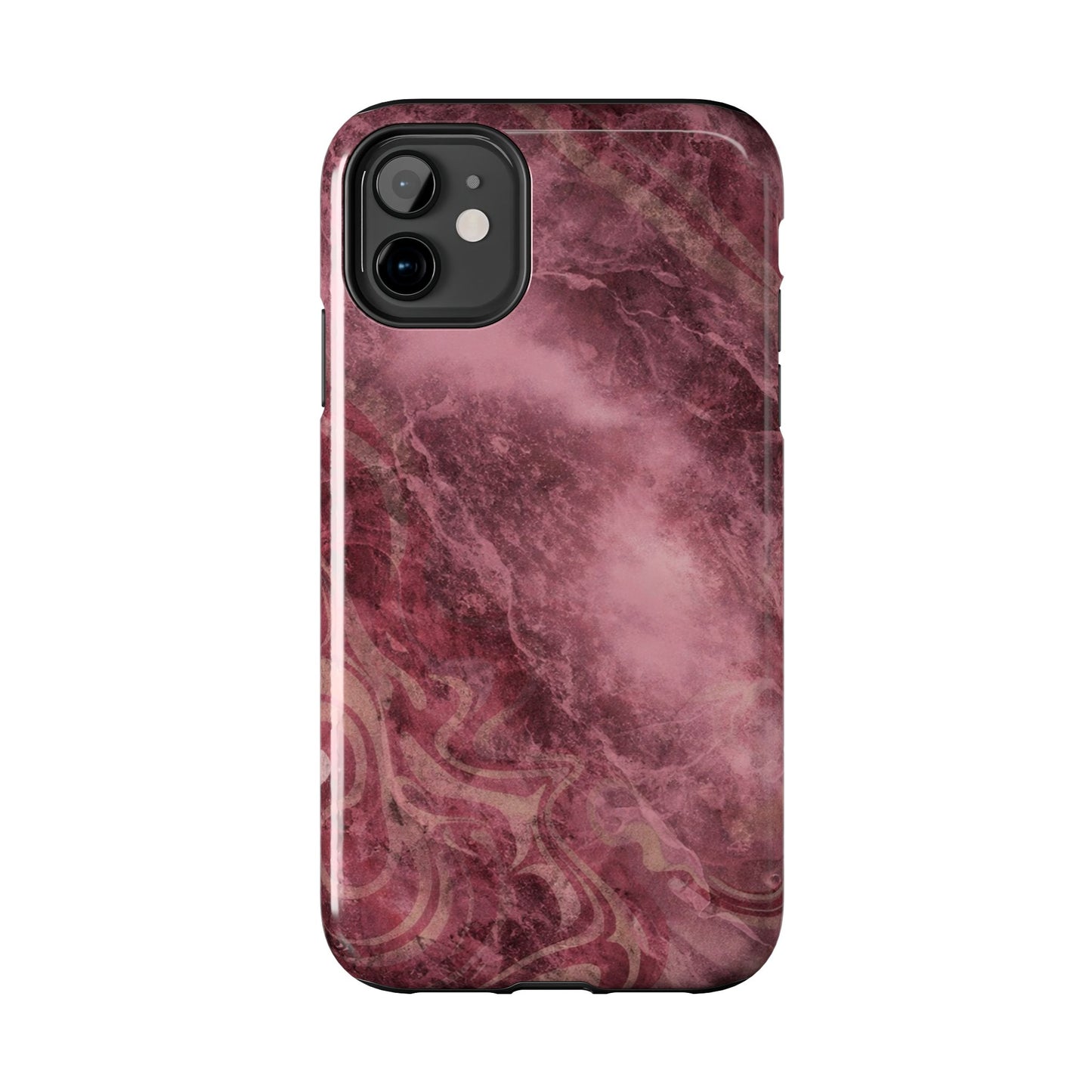 Marble Magenta - Protective Phone Case