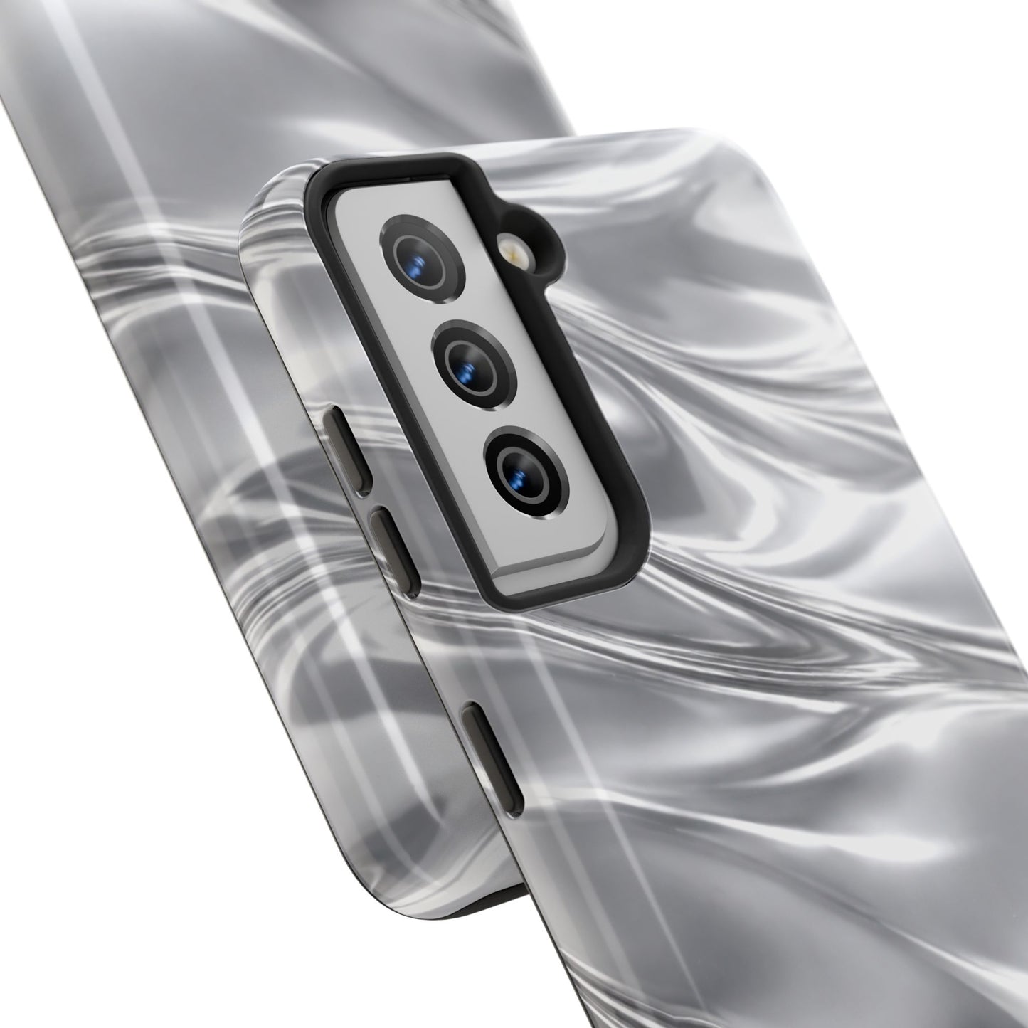 Silver Metallic - Protective Phone Case
