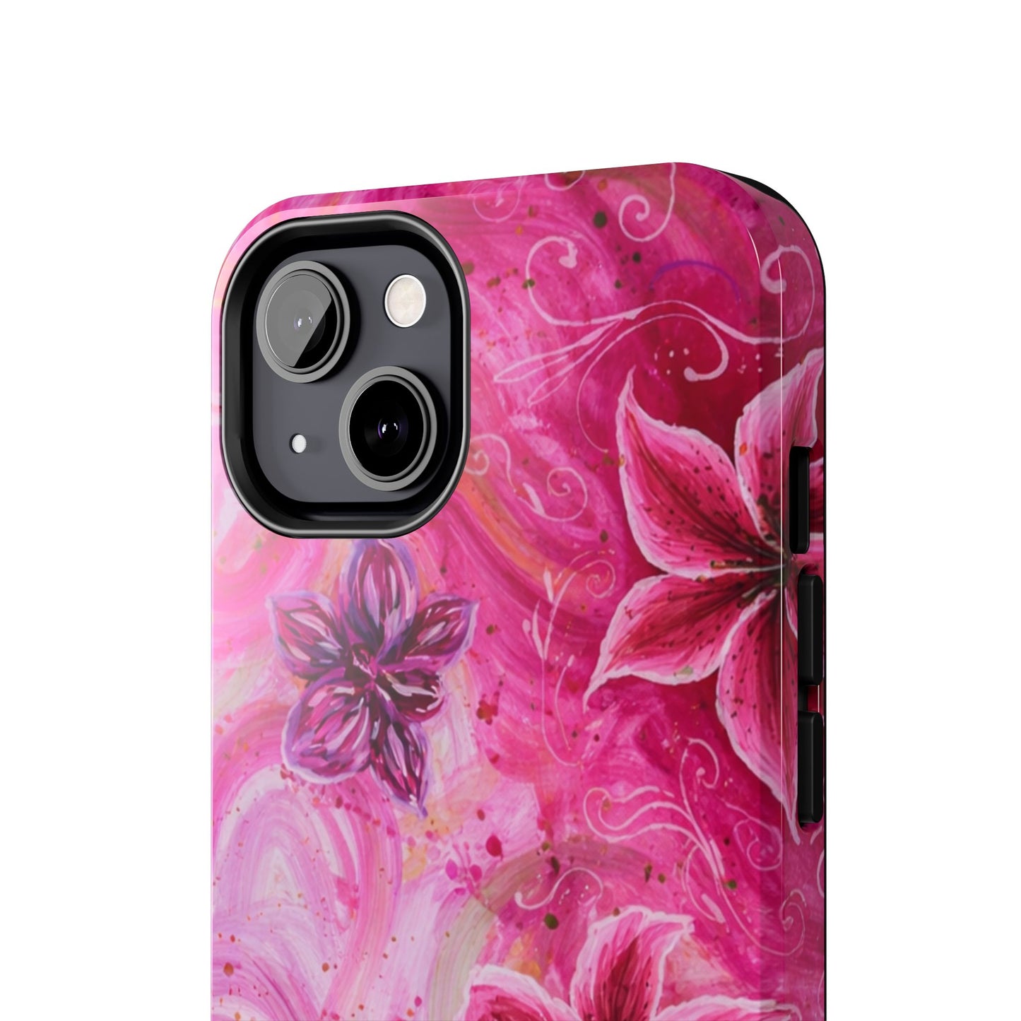 Watercolor Hibiscus - Protective Phone Case