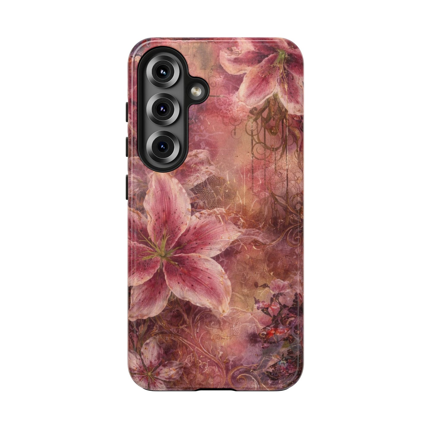 Vintage Lily - Protective Phone Case