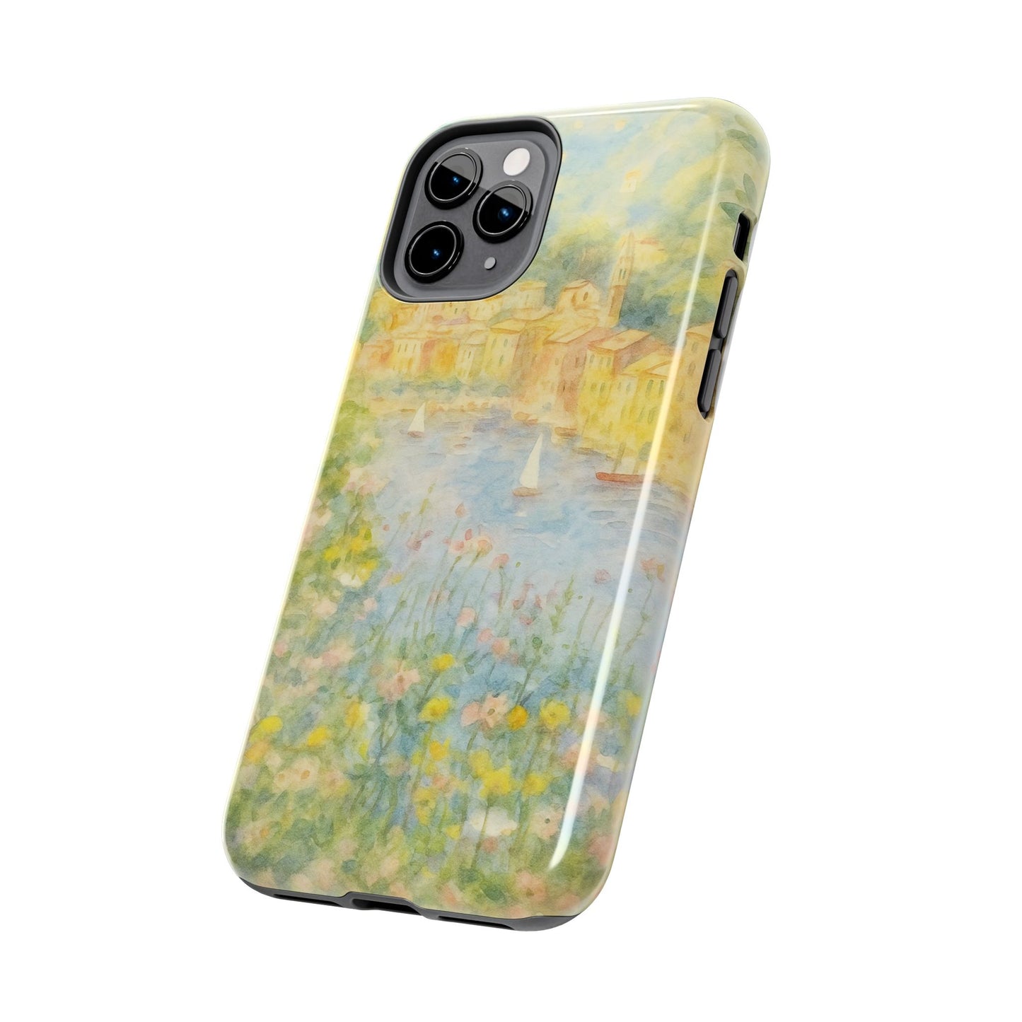 Mediterranean Seaside - Protective Phone Case