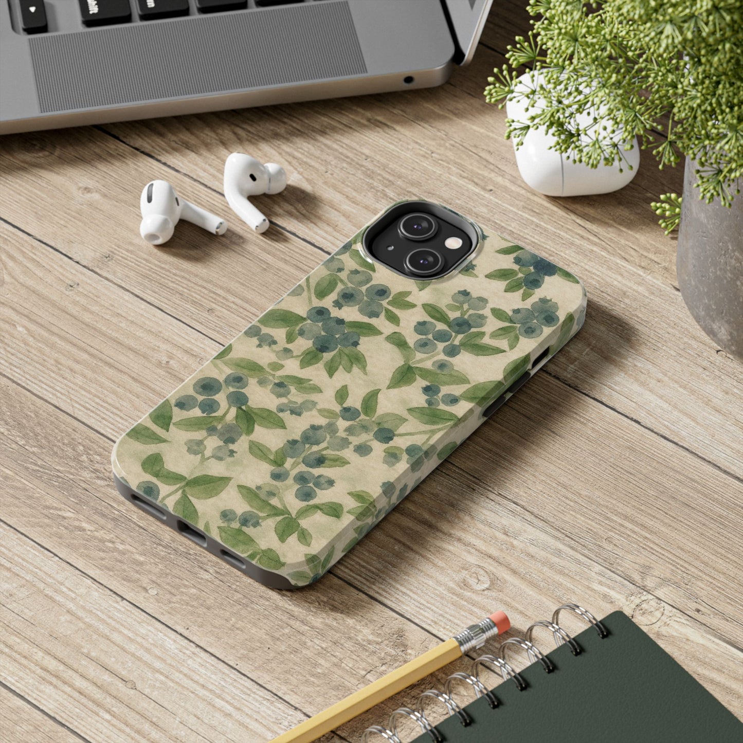 Wild Blueberries - Protective Phone Case