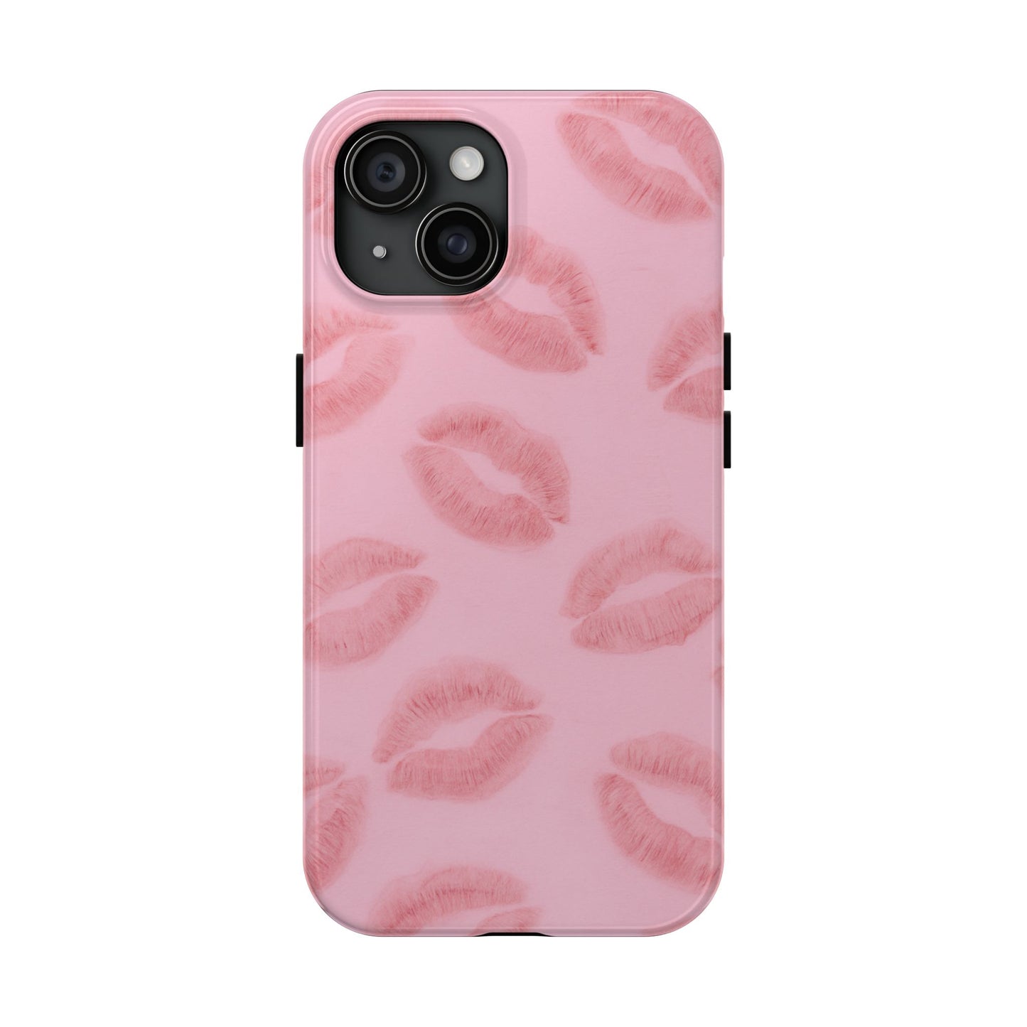 Pink Rosy Kisses - Protective Phone Case
