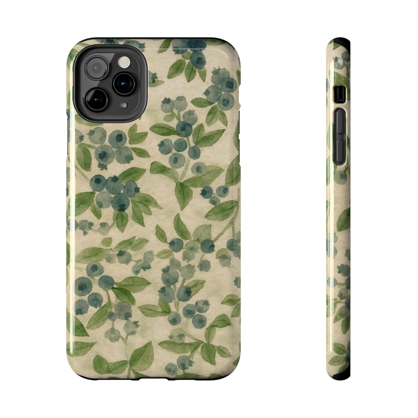 Wild Blueberries - Protective Phone Case