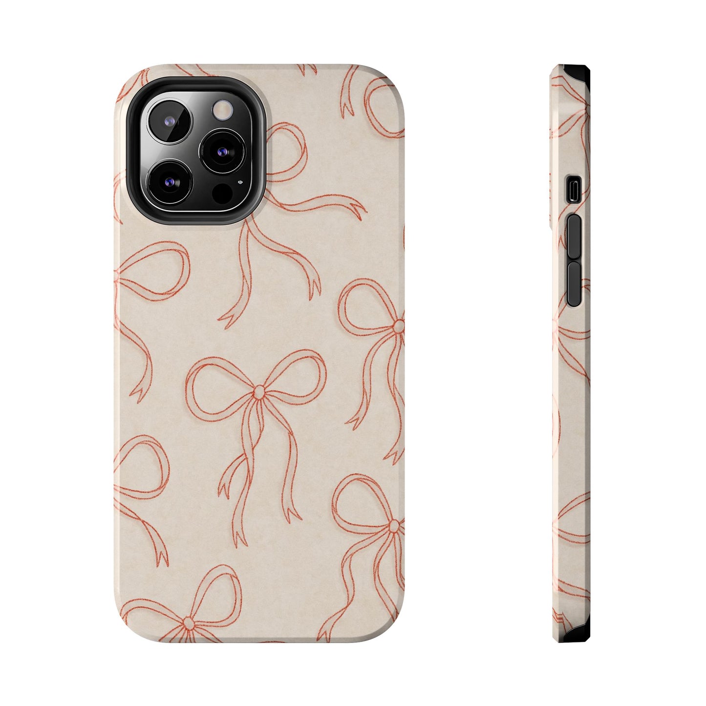 Cherry Bows - Protective Phone Case