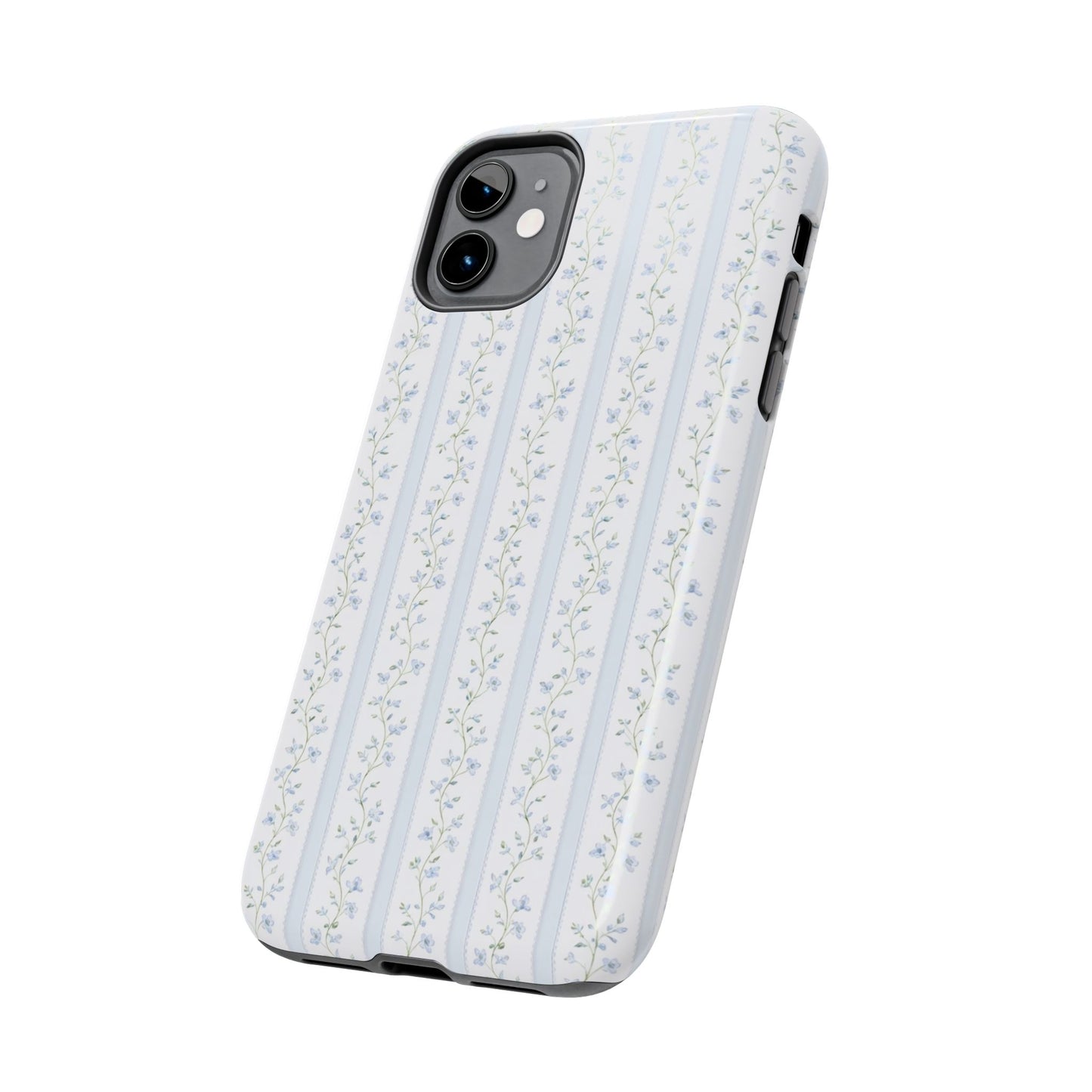 Vintage Blue Vine - Protective Phone Case