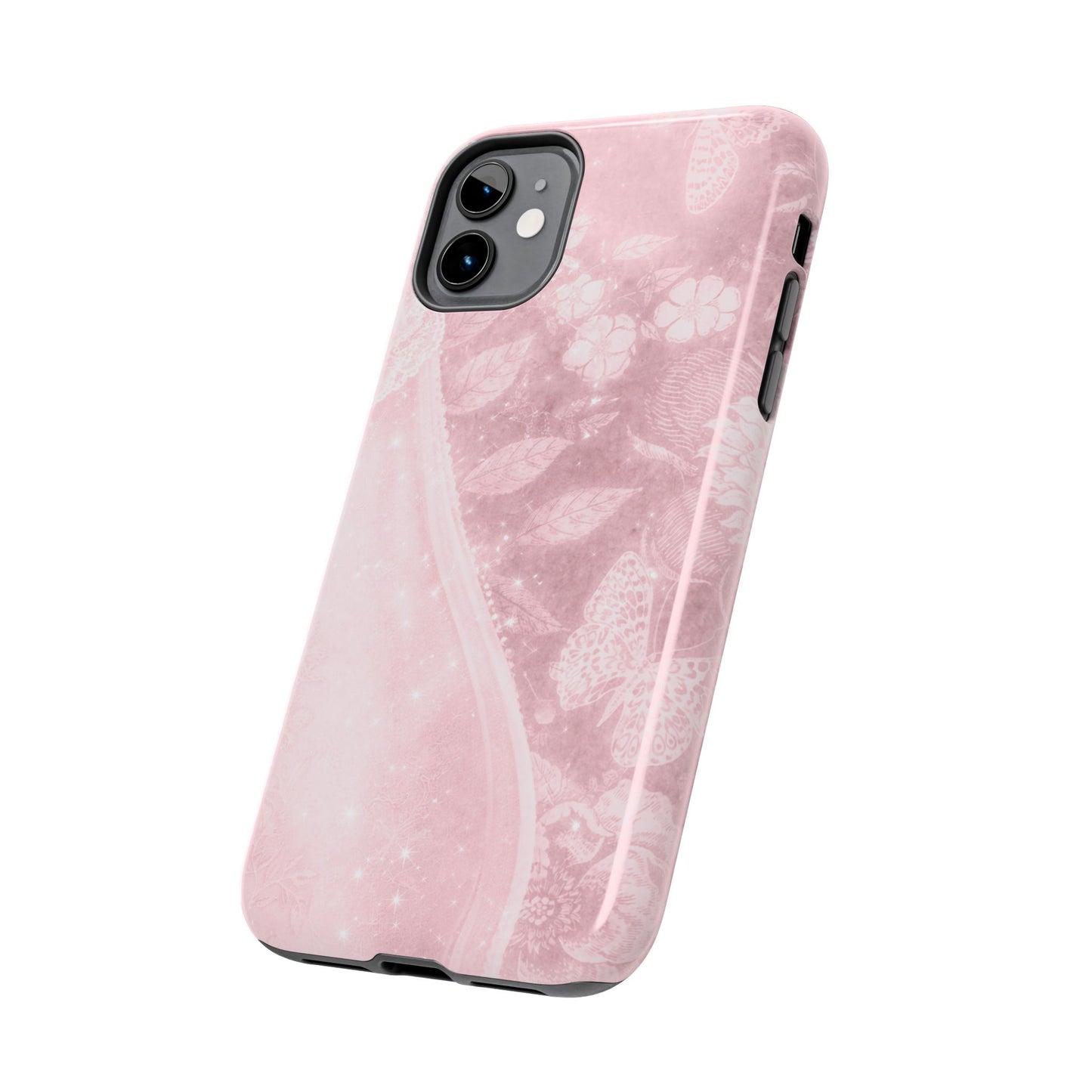 Pink Paisley - Protective Phone Case