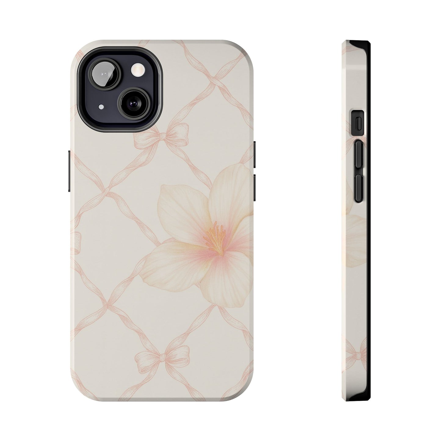 Bows and Botanical - Protective Phone Case