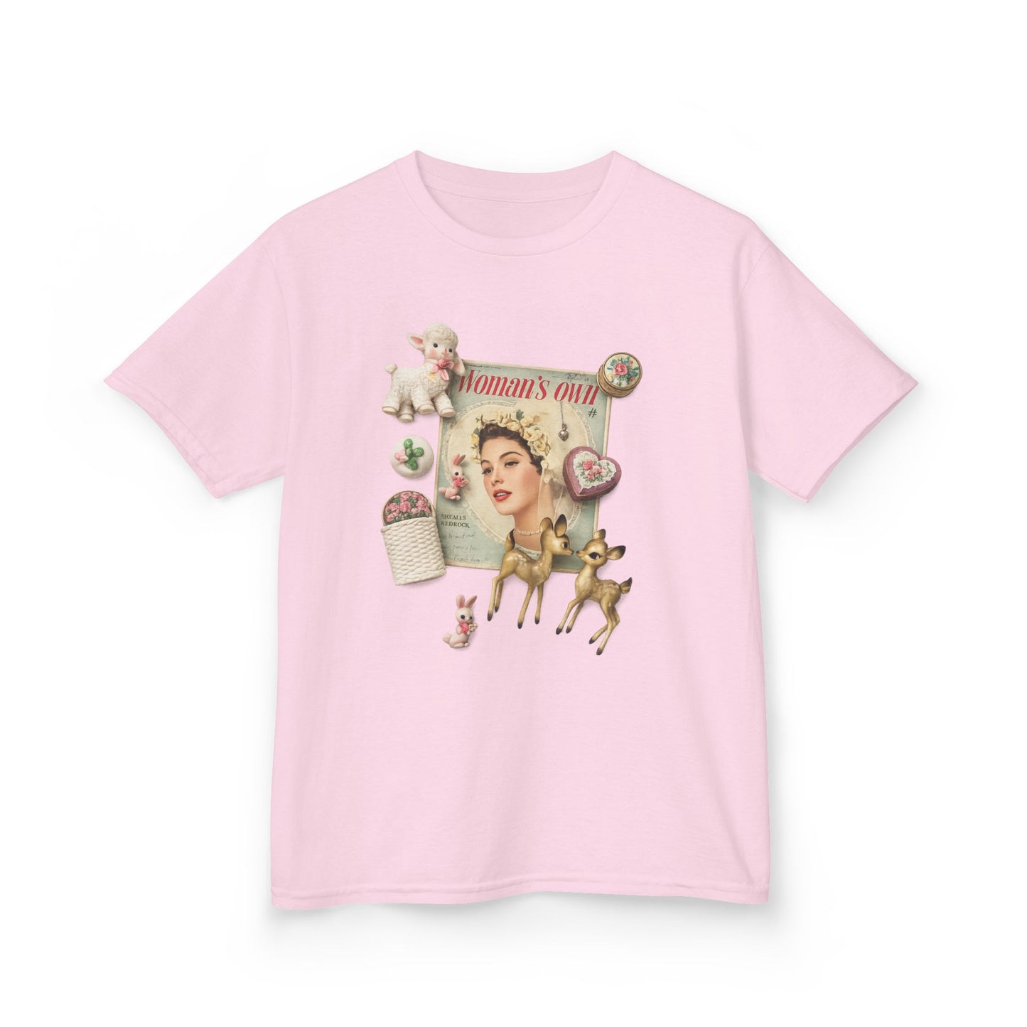 Feminine Collage - Baby Tee