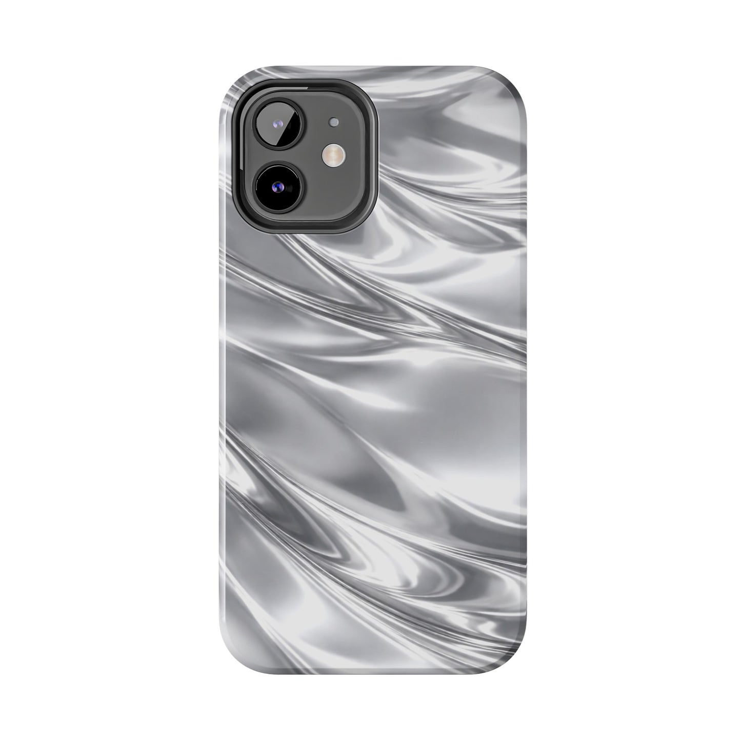 Silver Metallic - Protective Phone Case