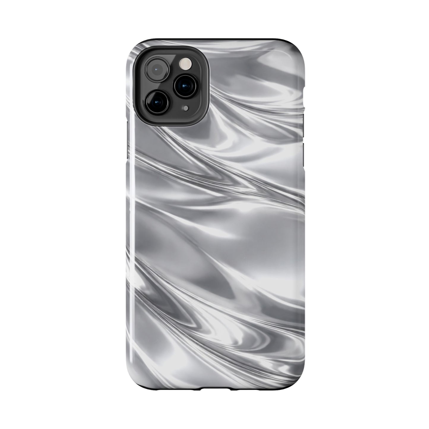 Silver Metallic - Protective Phone Case