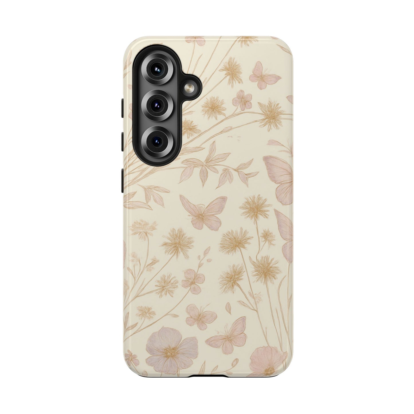 Floral Flutter - Protective Phone Case