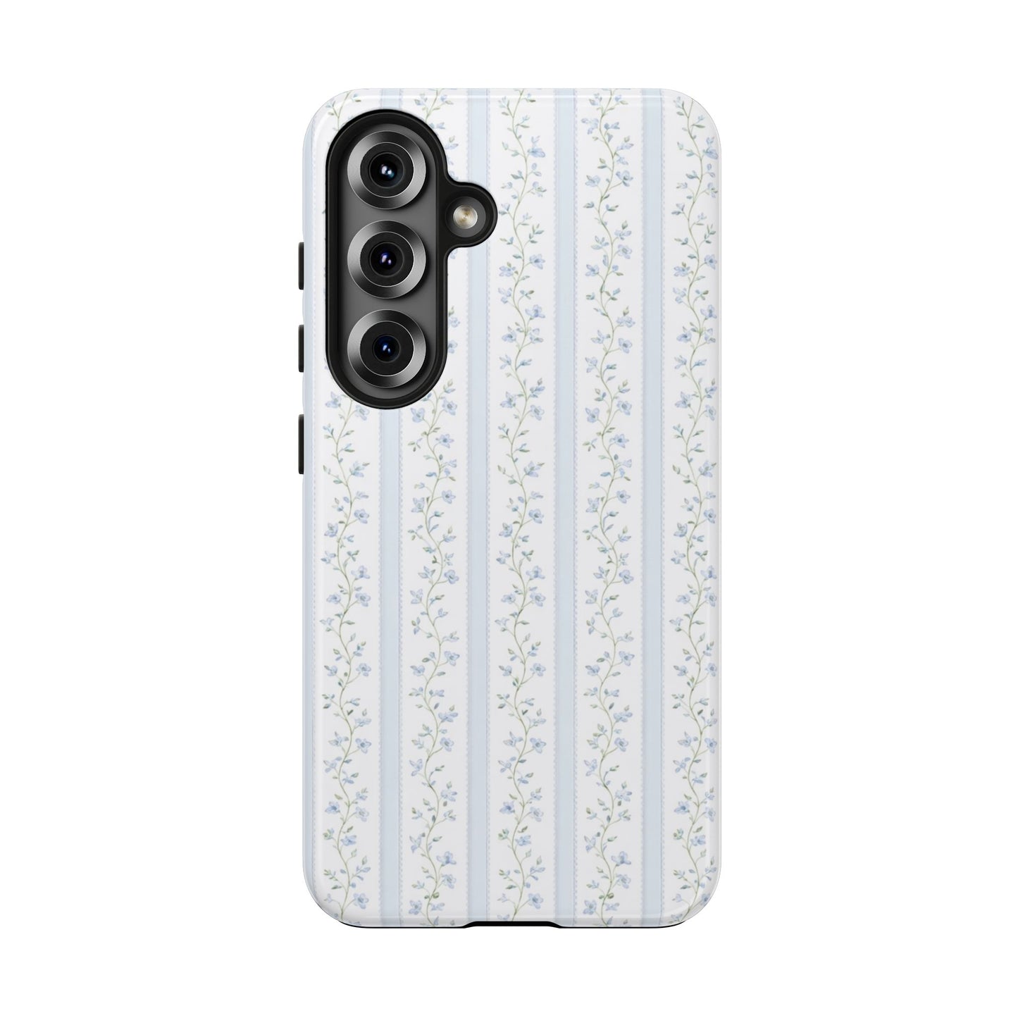 Vintage Blue Vine - Protective Phone Case