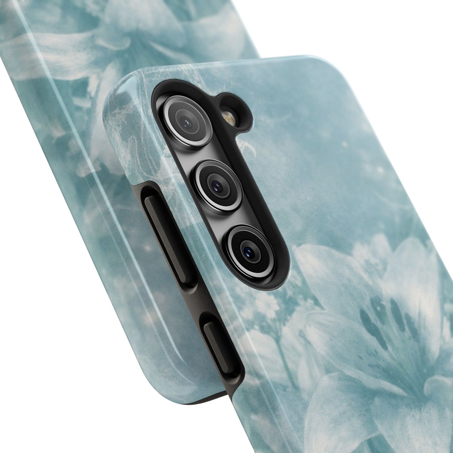 Teal Lily - Protective Phone Case