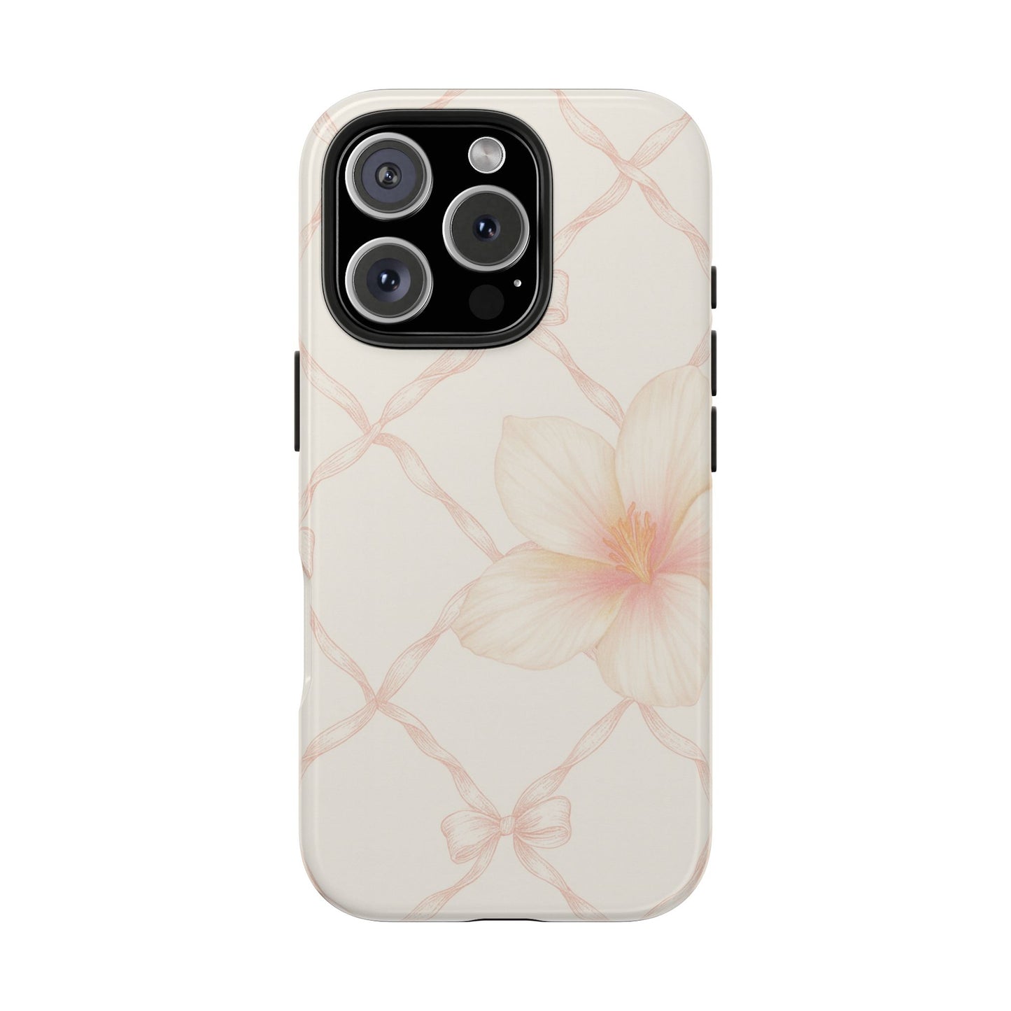 Bows and Botanical - Protective Phone Case