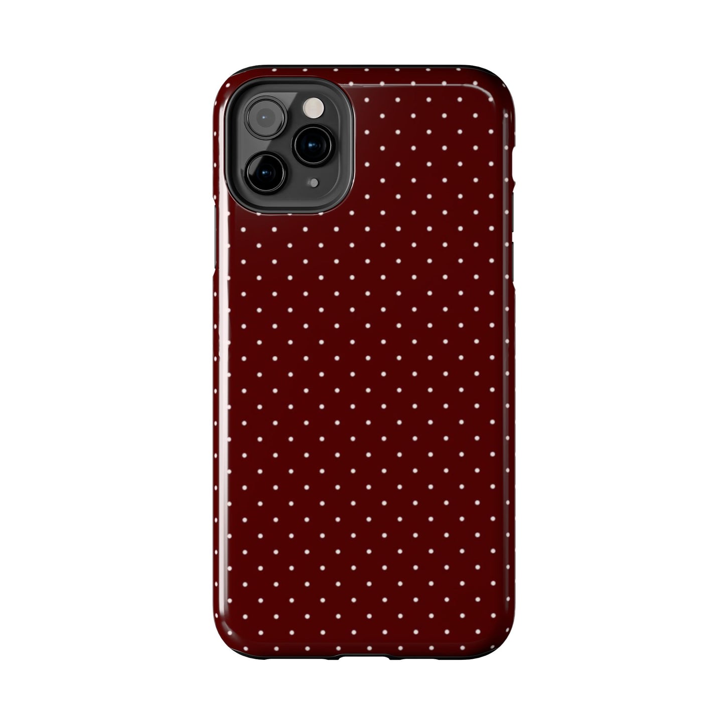 Red Polka Dots - Protective Phone Case