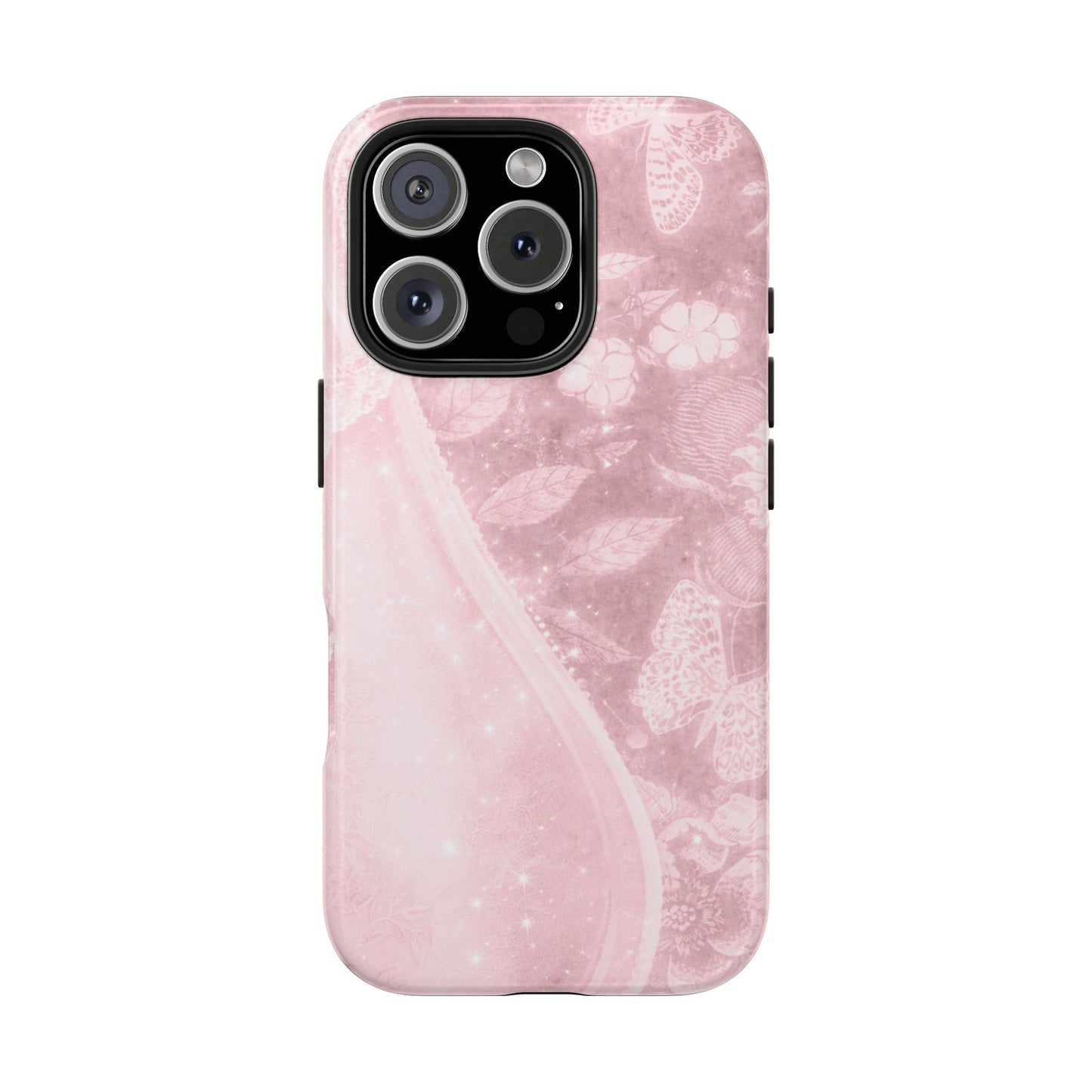 Pink Paisley - Protective Phone Case