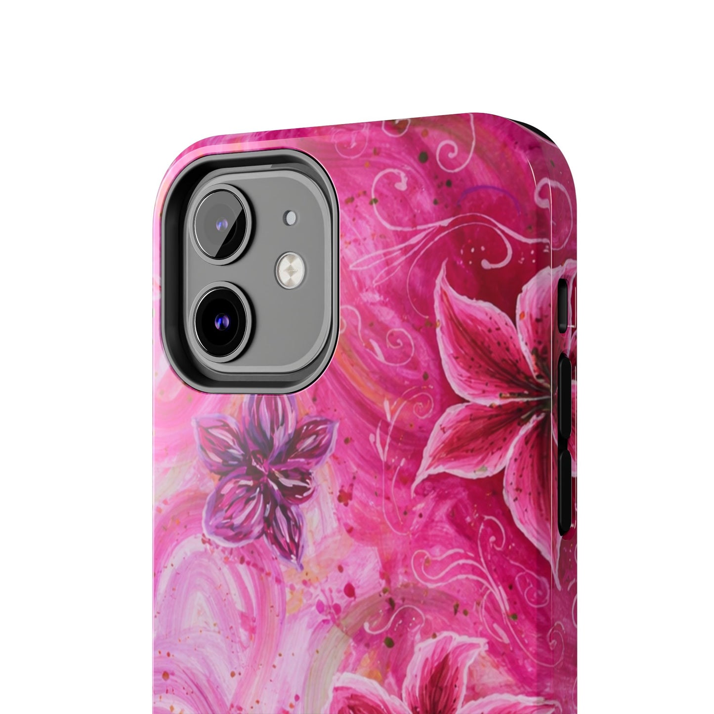 Watercolor Hibiscus - Protective Phone Case