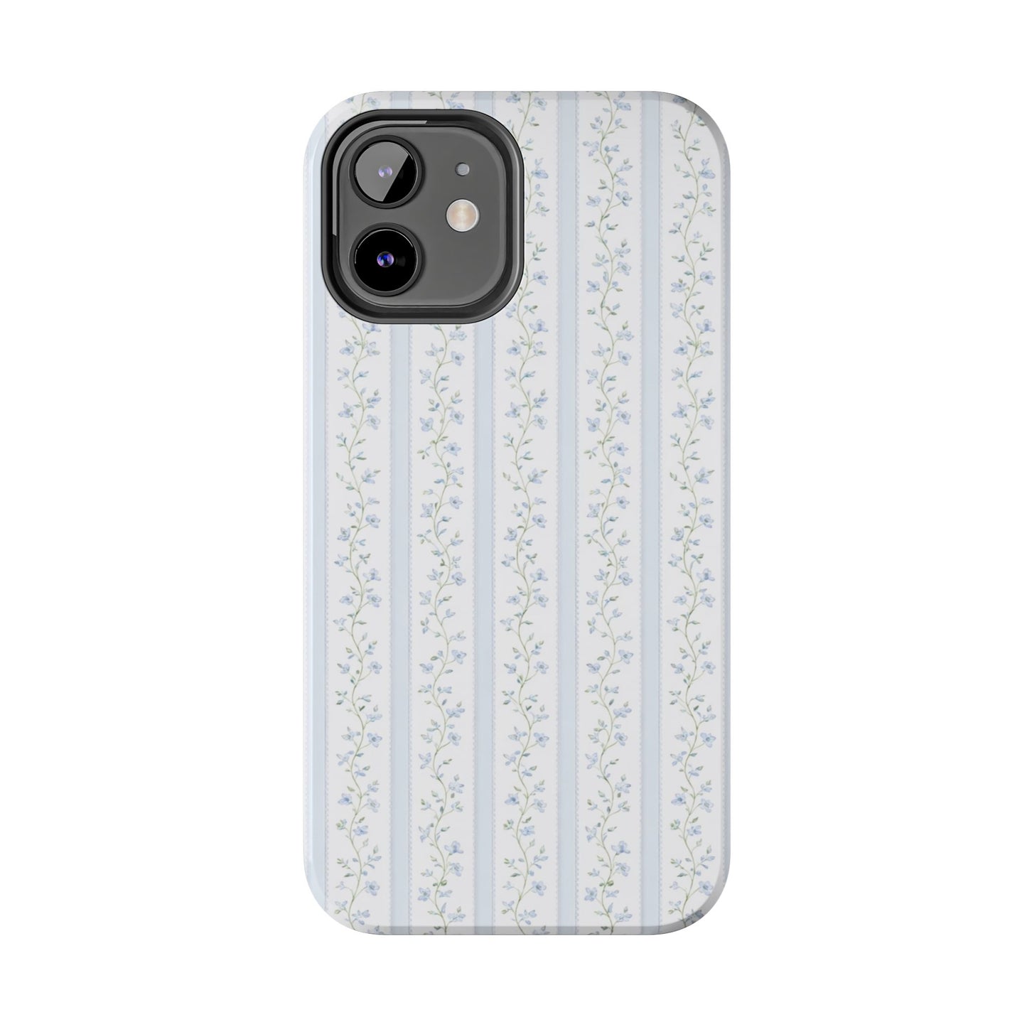 Vintage Blue Vine - Protective Phone Case