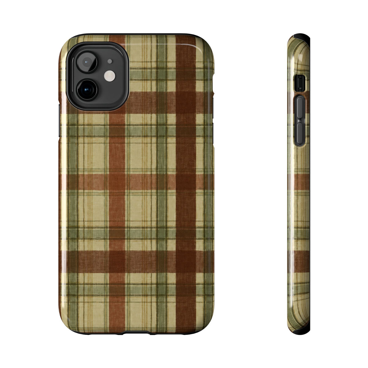 Autumn Plaid - Protective Phone Case