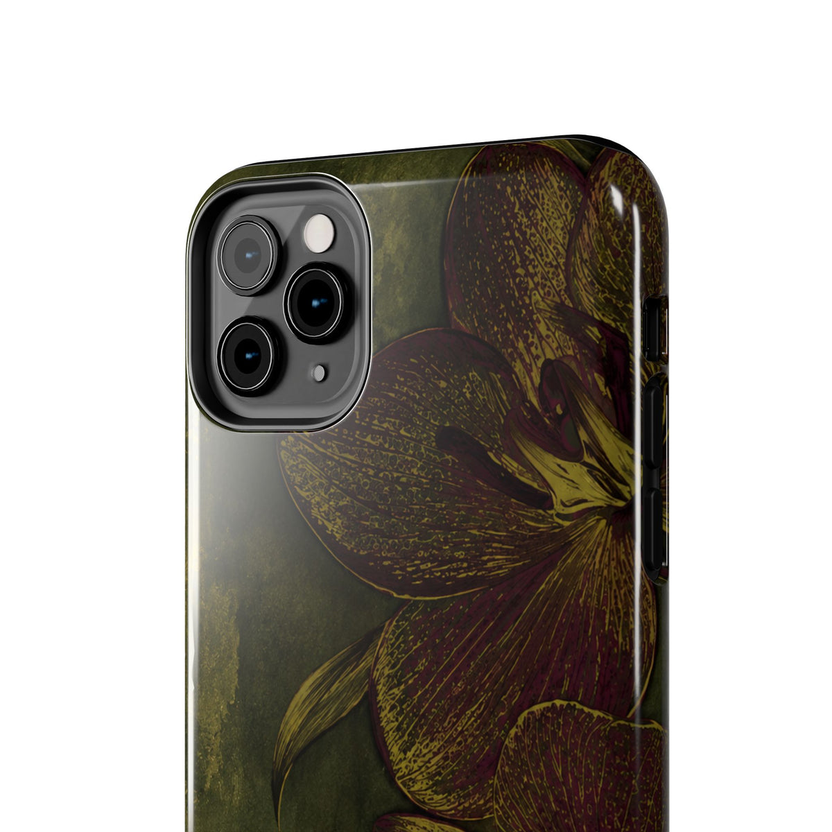 Olive Orchid - Protective Phone Case