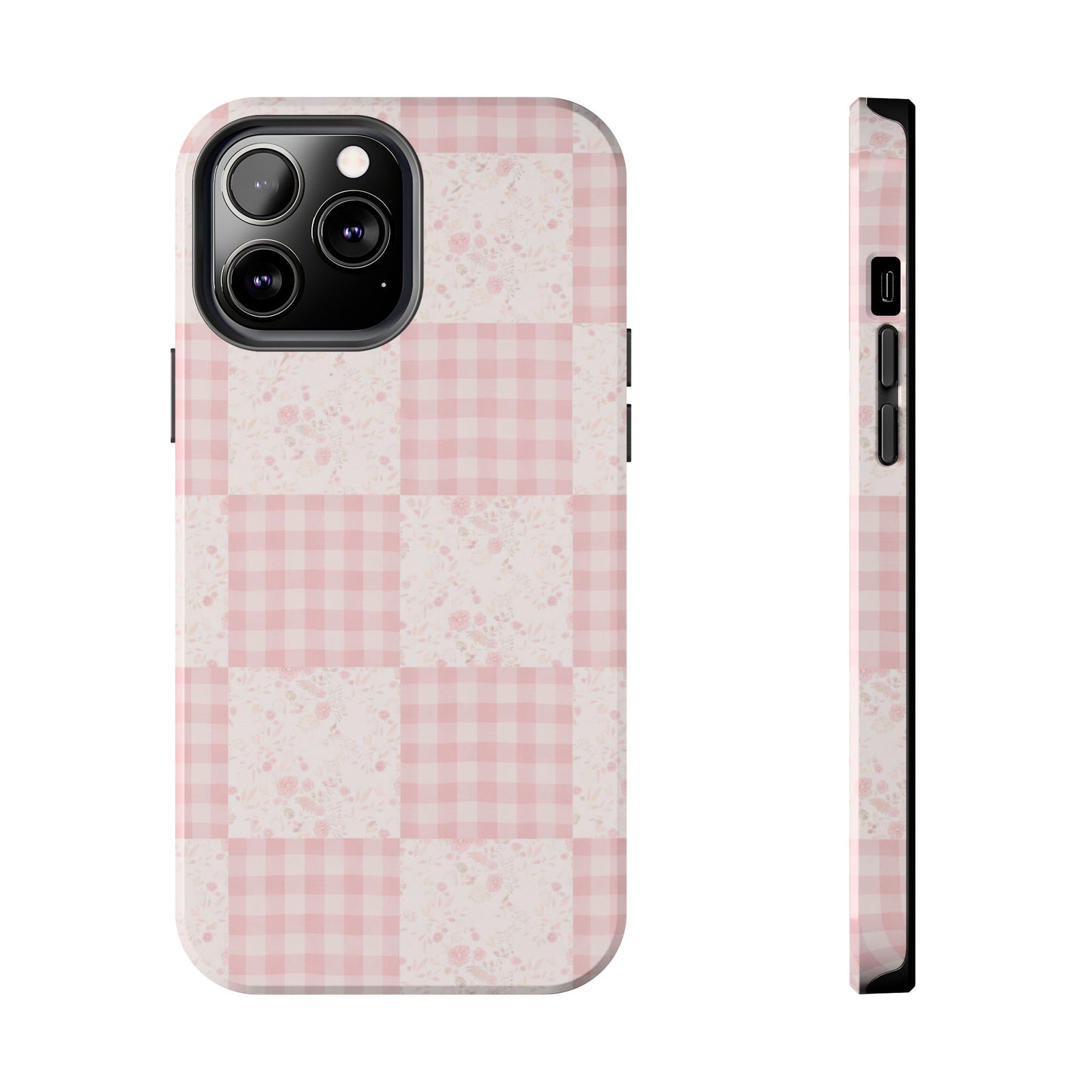 Baby Pink Quilt - Protective Phone Case