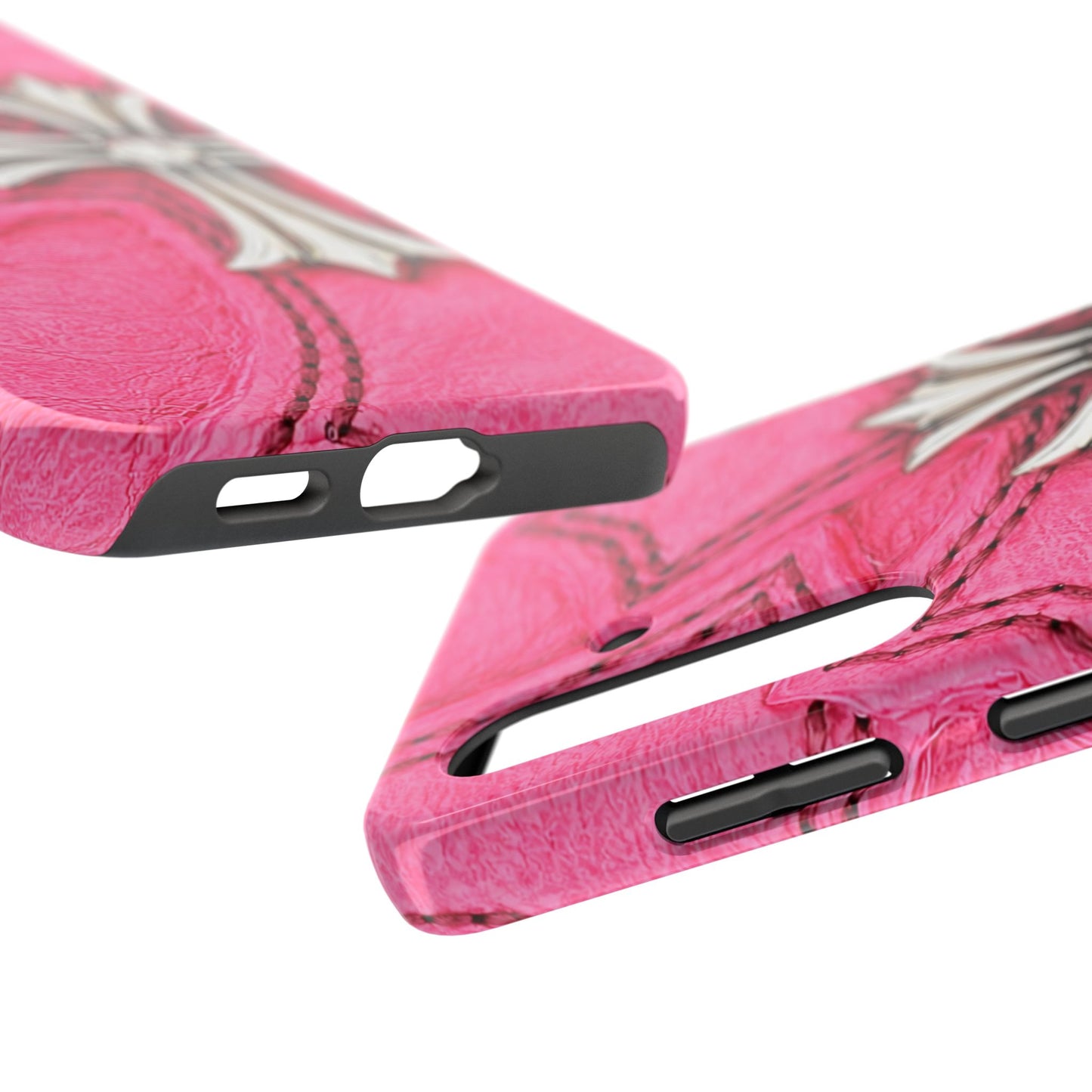 Pink Cross - Protective Phone Case