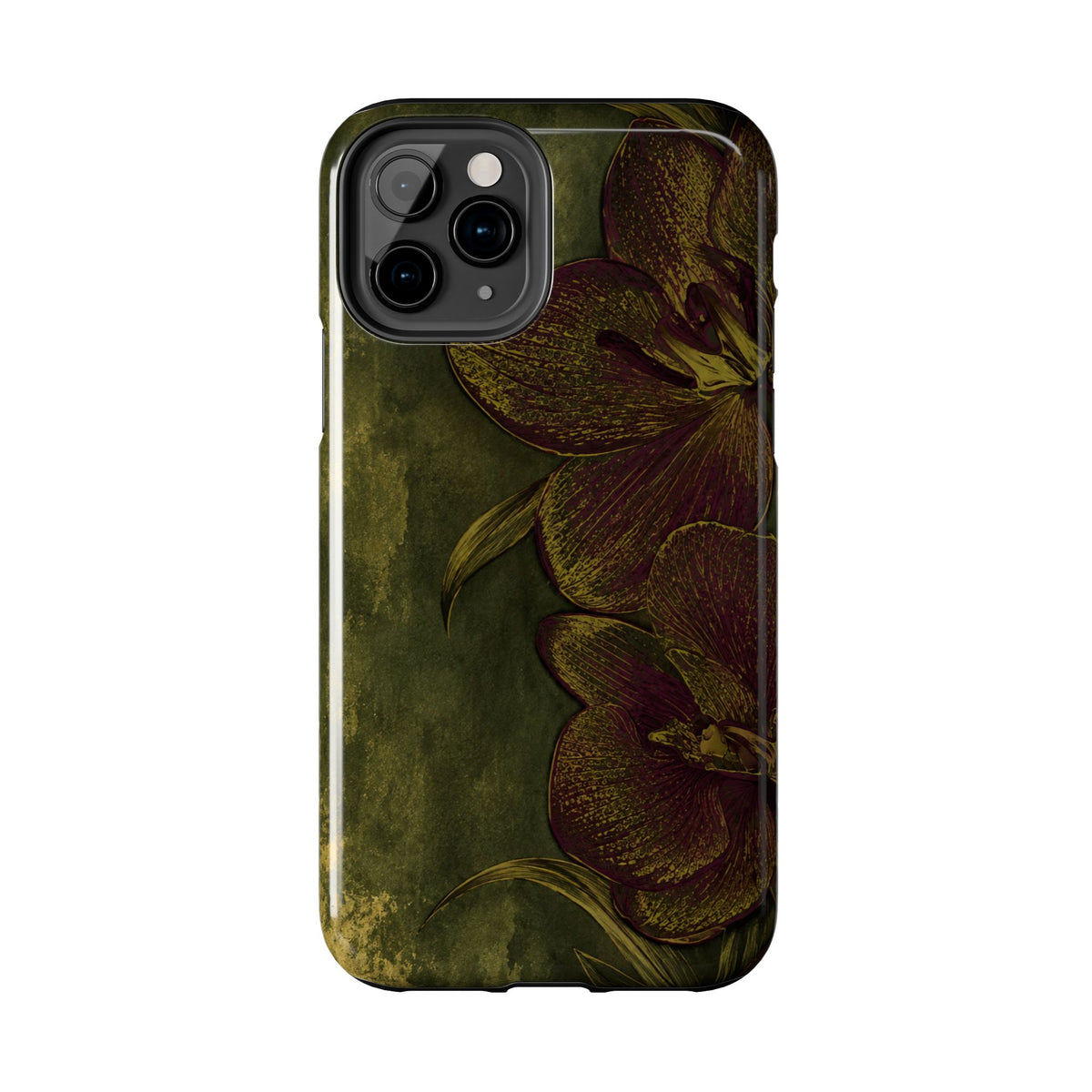 Olive Orchid - Protective Phone Case