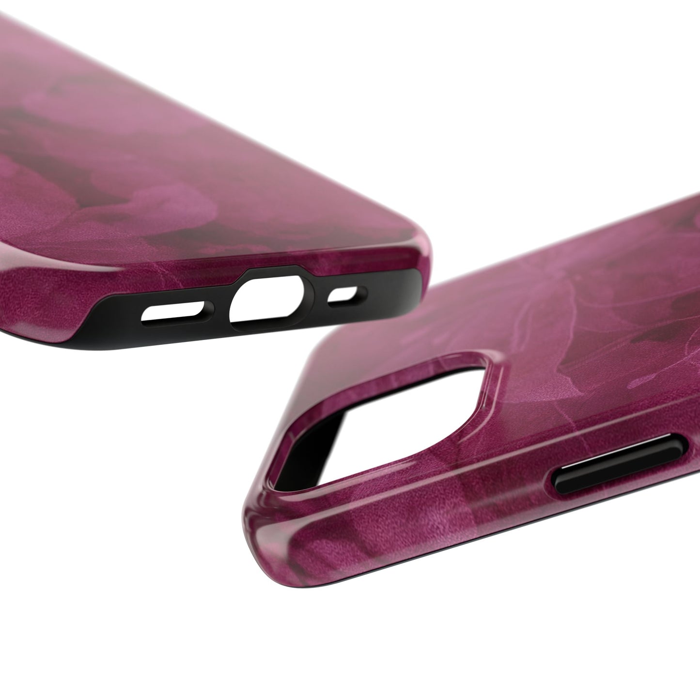 Magenta Petals - Protective Phone Case