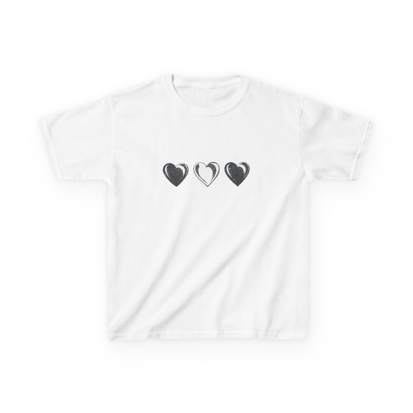 Triple Heart - Baby Tee