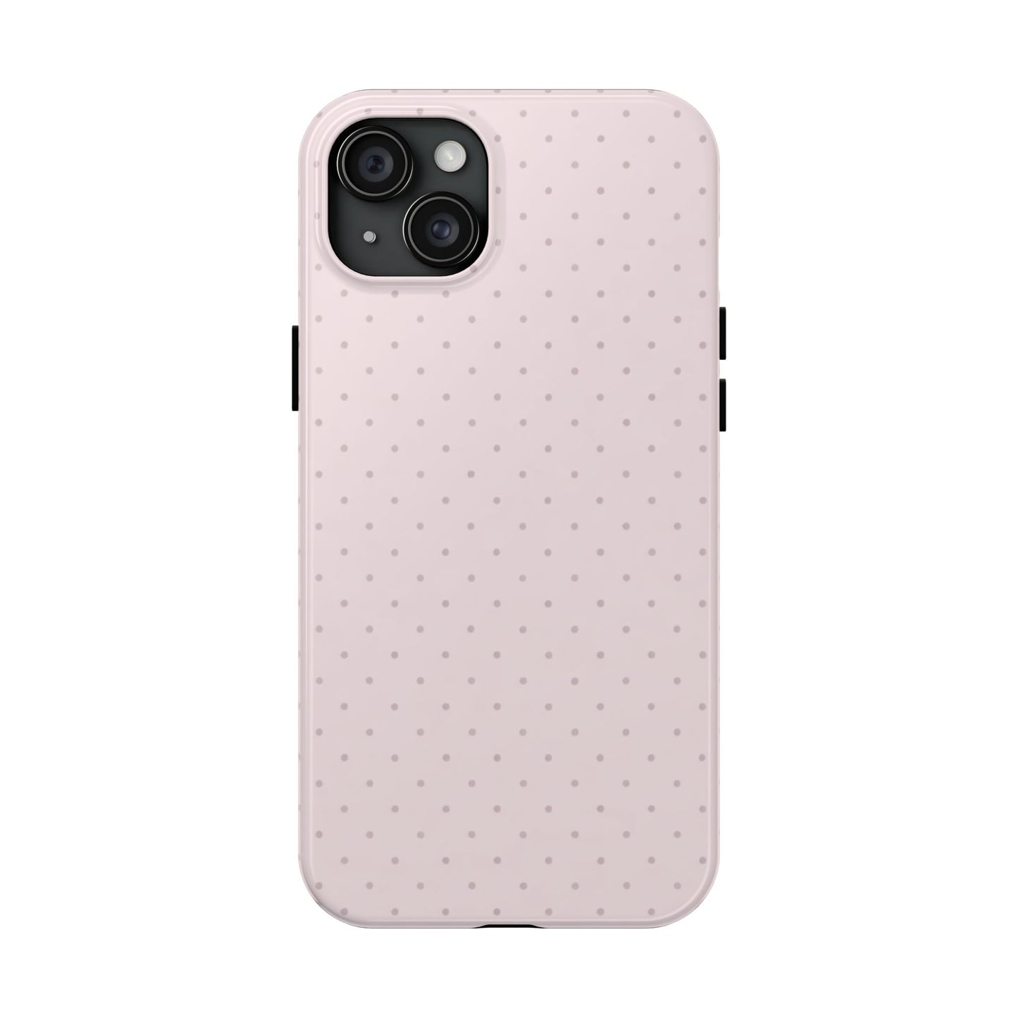 Blush Pink Polka Dot - Protective Phone Case