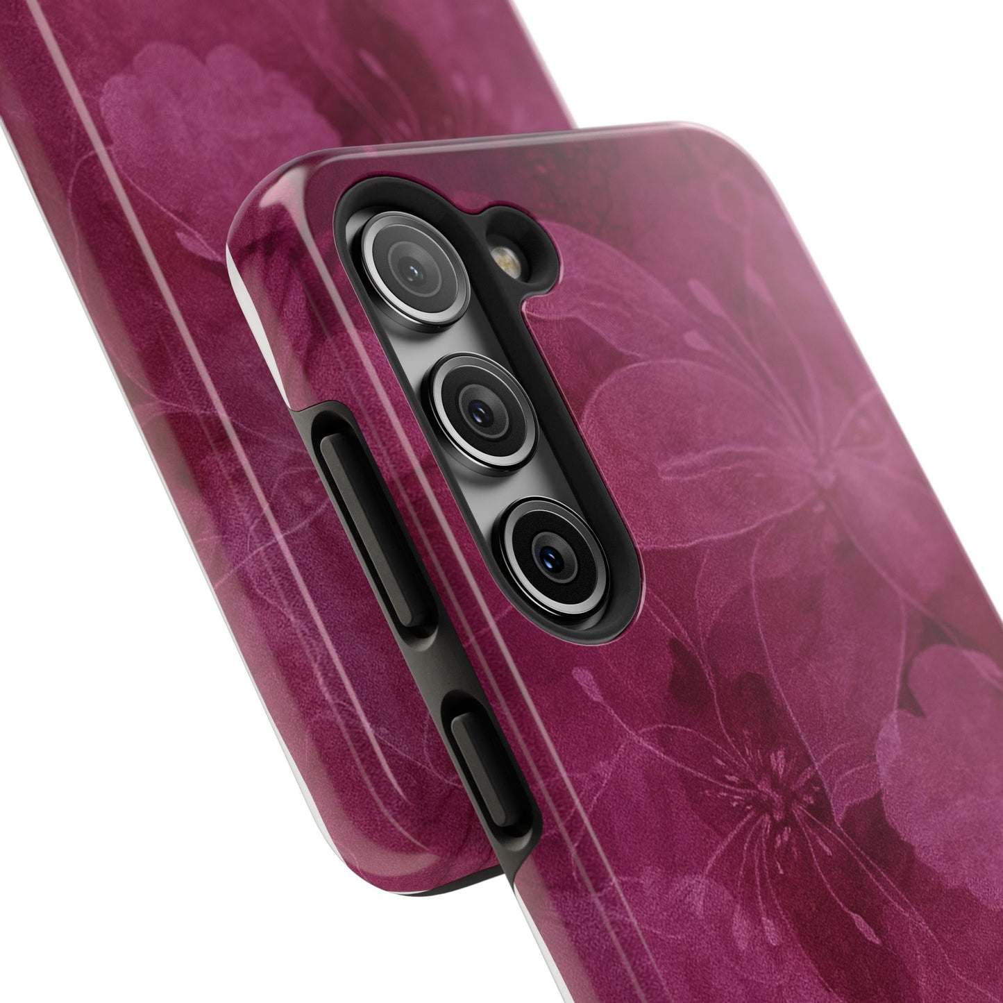 Magenta Petals - Protective Phone Case