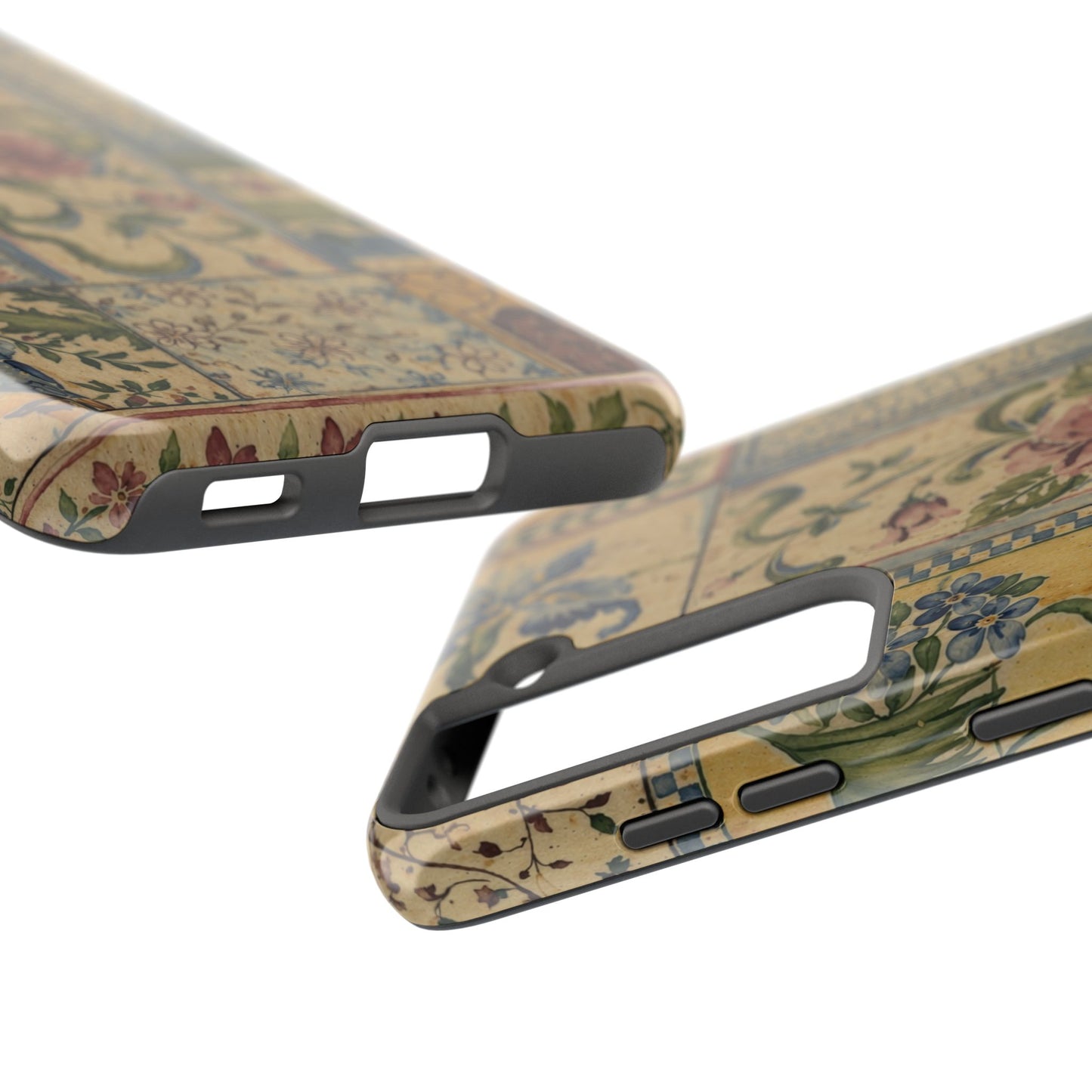 Vintage Floral Patchwork - Protective Phone Case