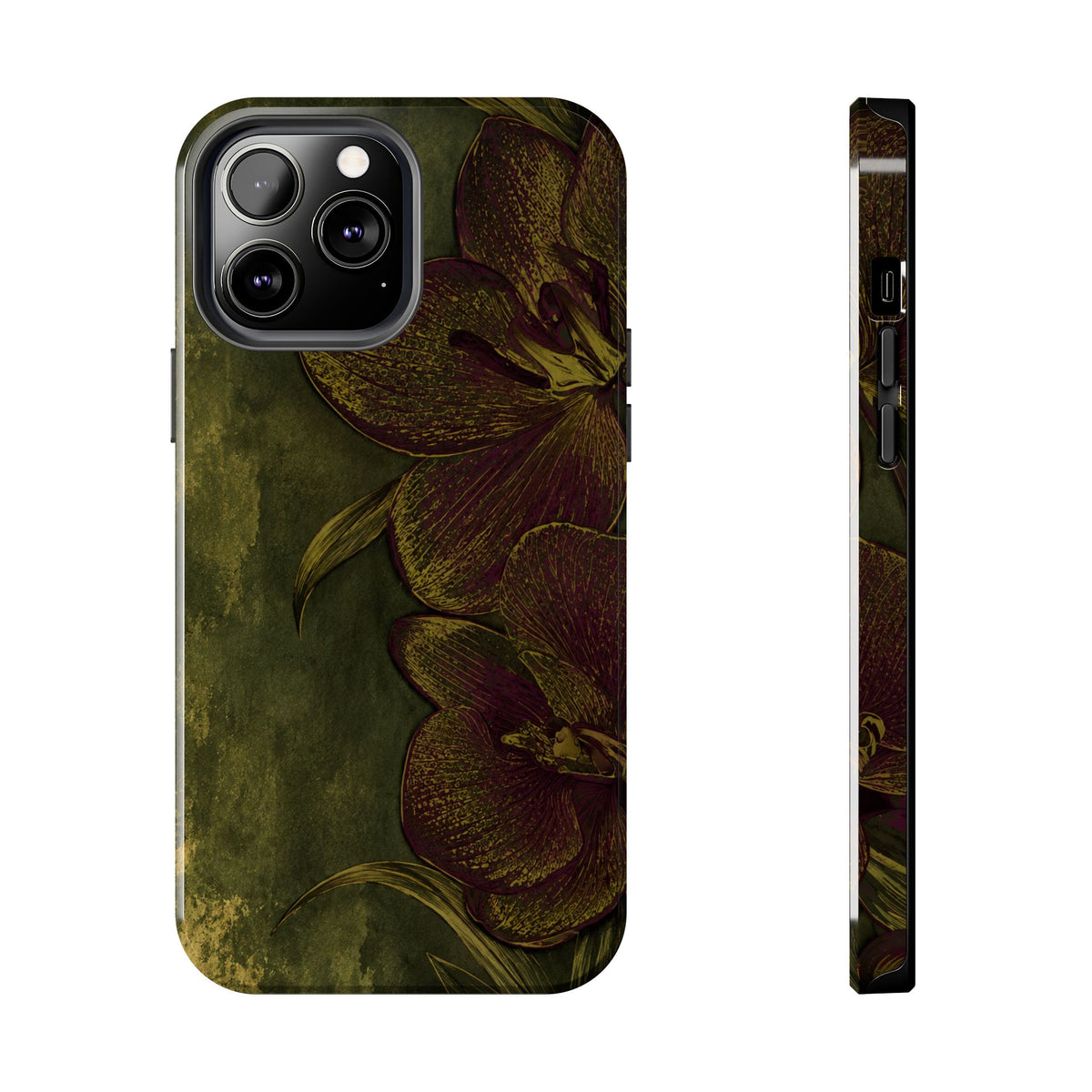 Olive Orchid - Protective Phone Case