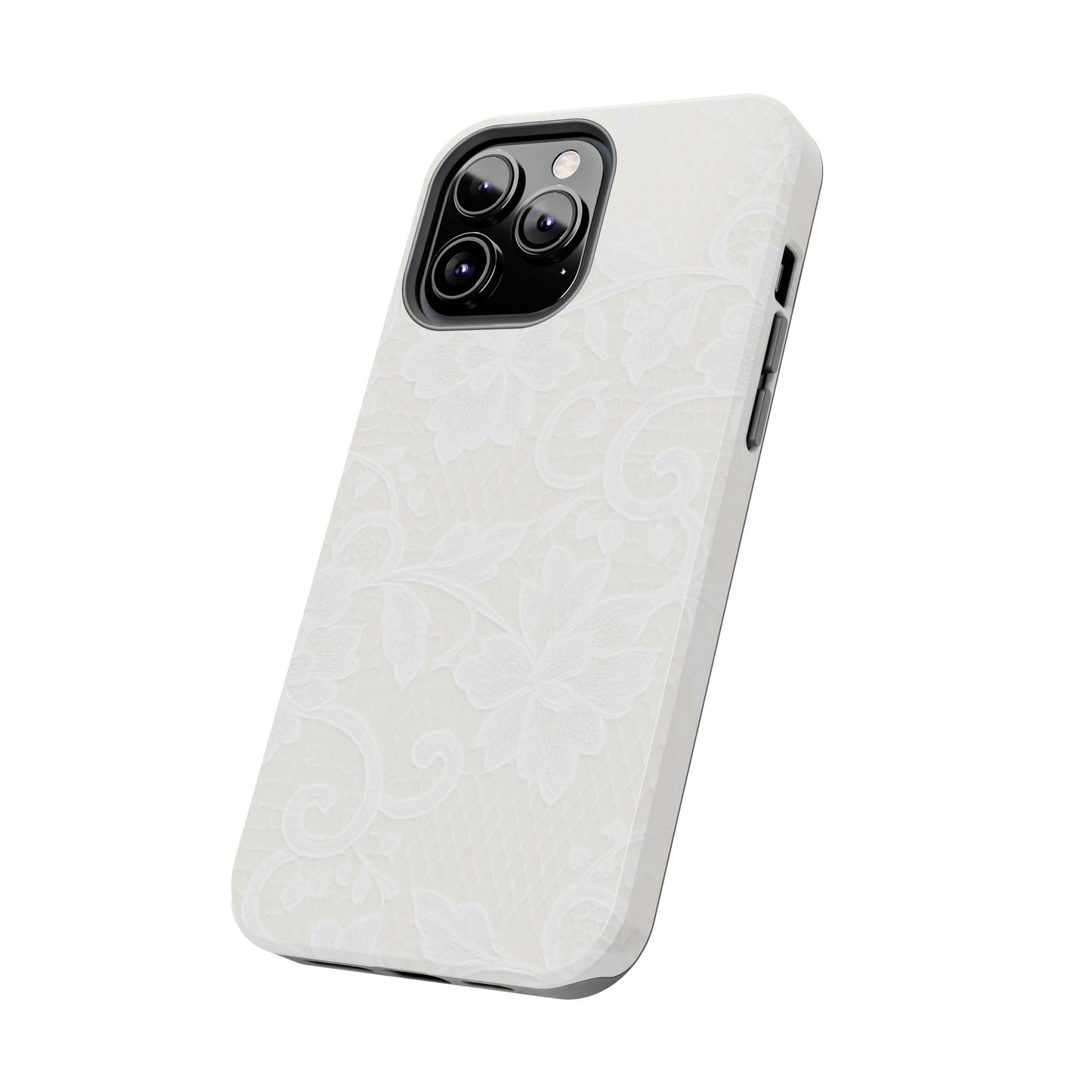 White Lace - Protective Phone Case