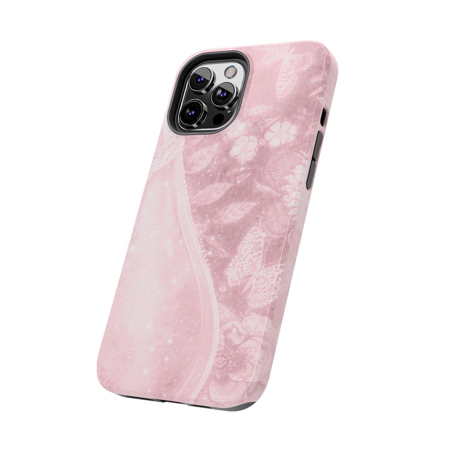 Pink Paisley - Protective Phone Case