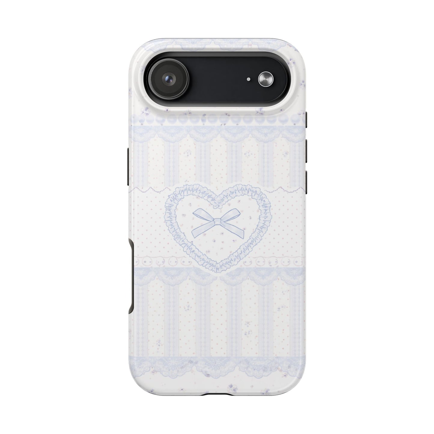 Coquette Blue Lace - Protective Phone Case