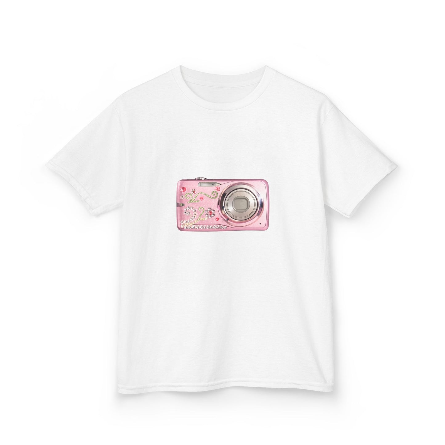 Pink Vintage Camera - Baby Tee