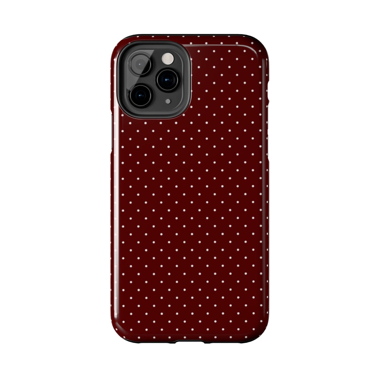 Red Polka Dots - Protective Phone Case
