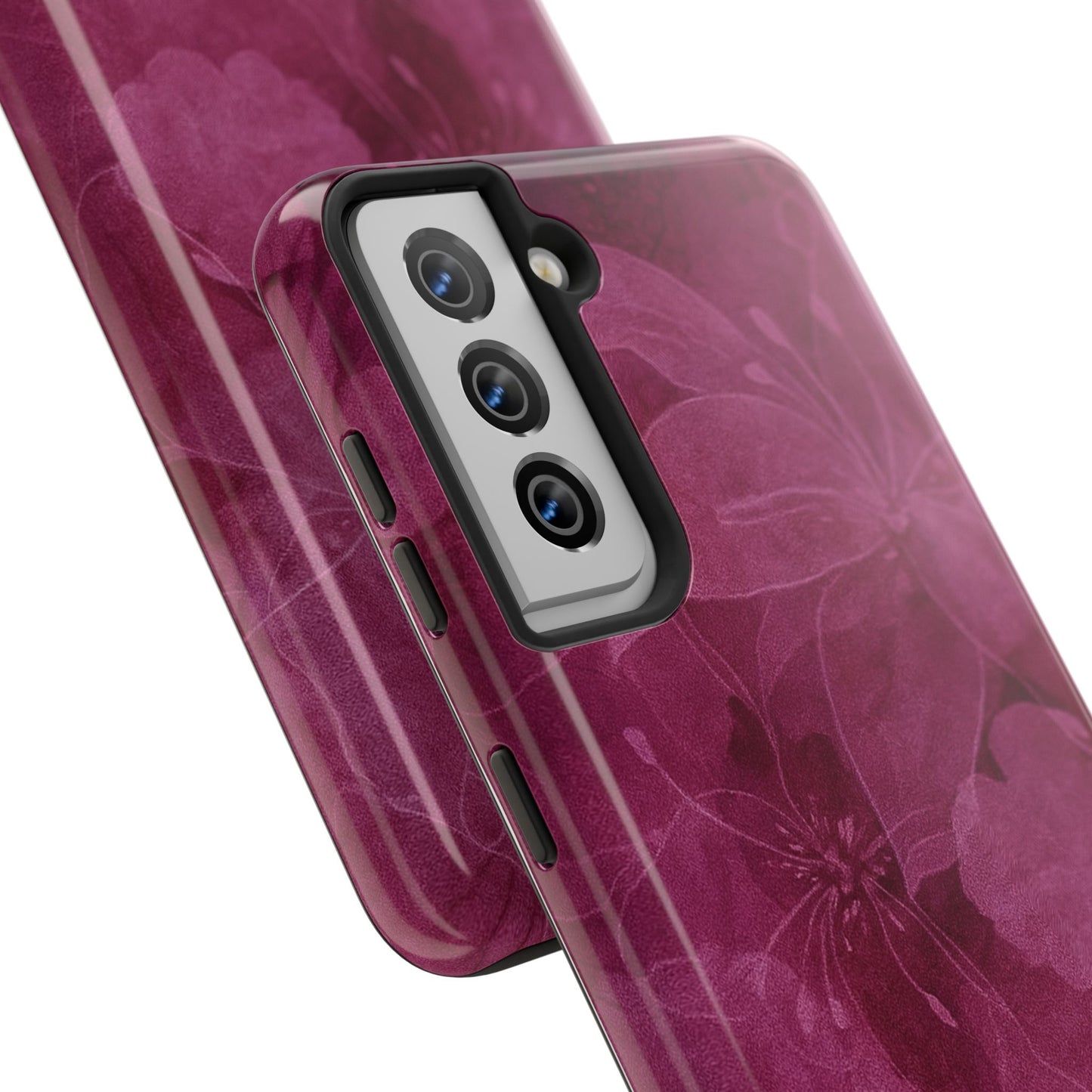 Magenta Petals - Protective Phone Case