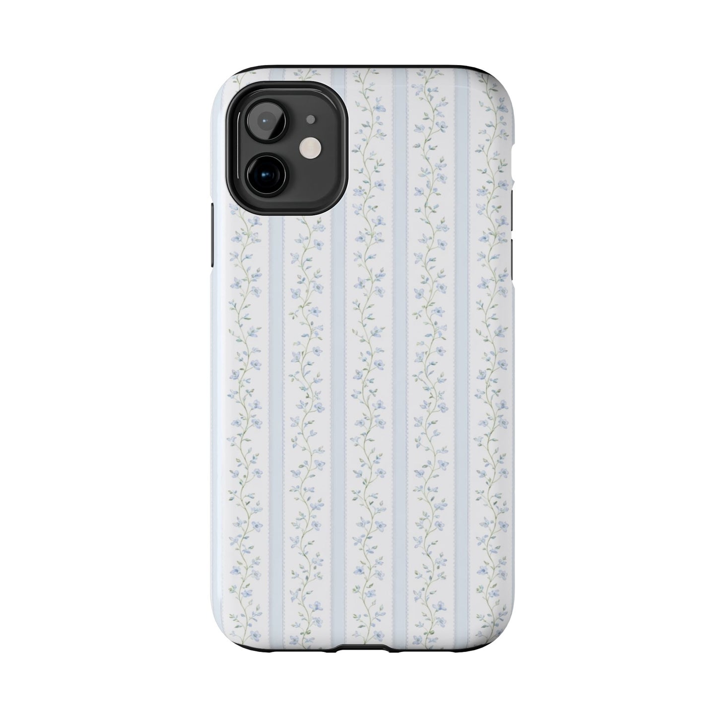 Vintage Blue Vine - Protective Phone Case