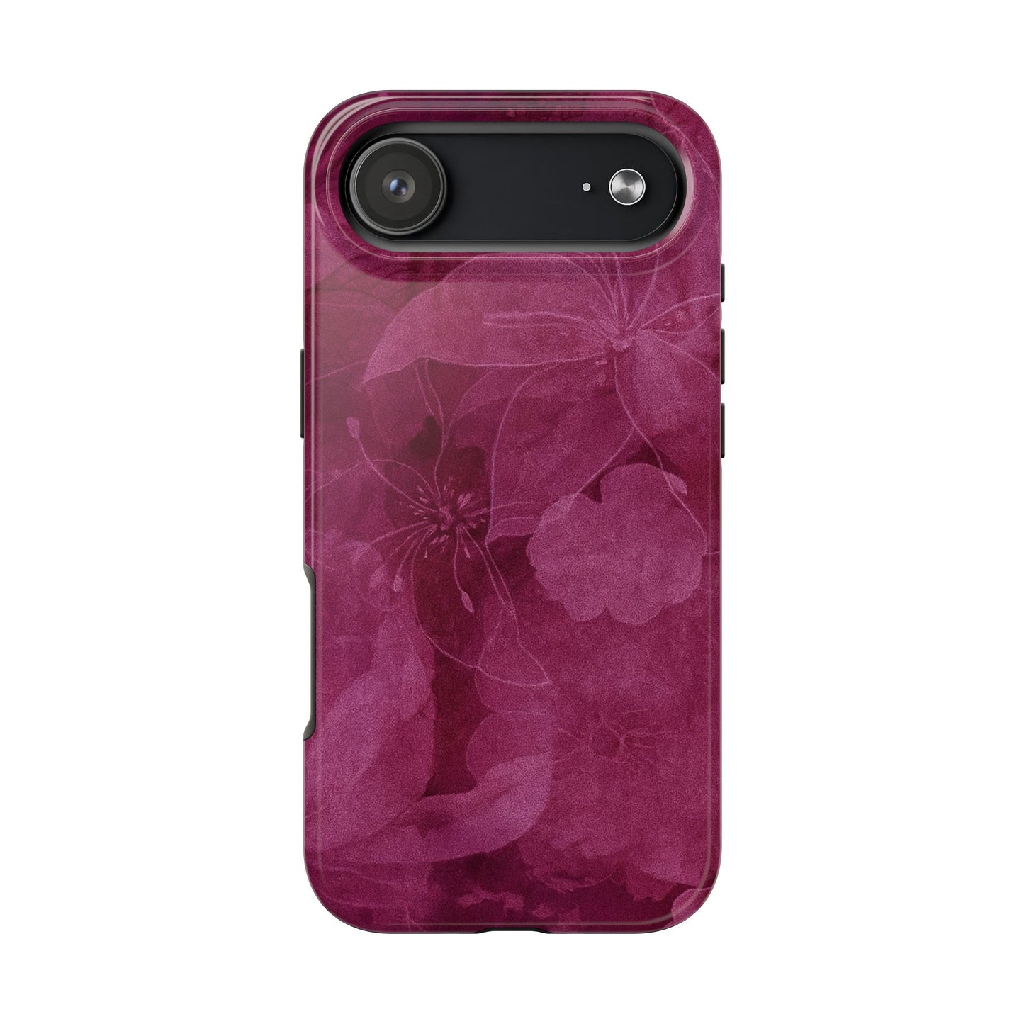 Magenta Petals - Protective Phone Case