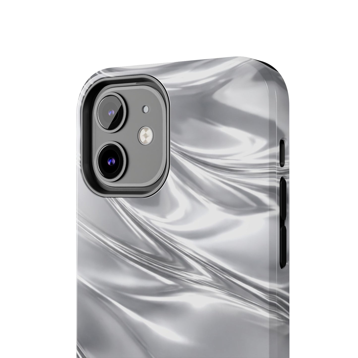 Silver Metallic - Protective Phone Case