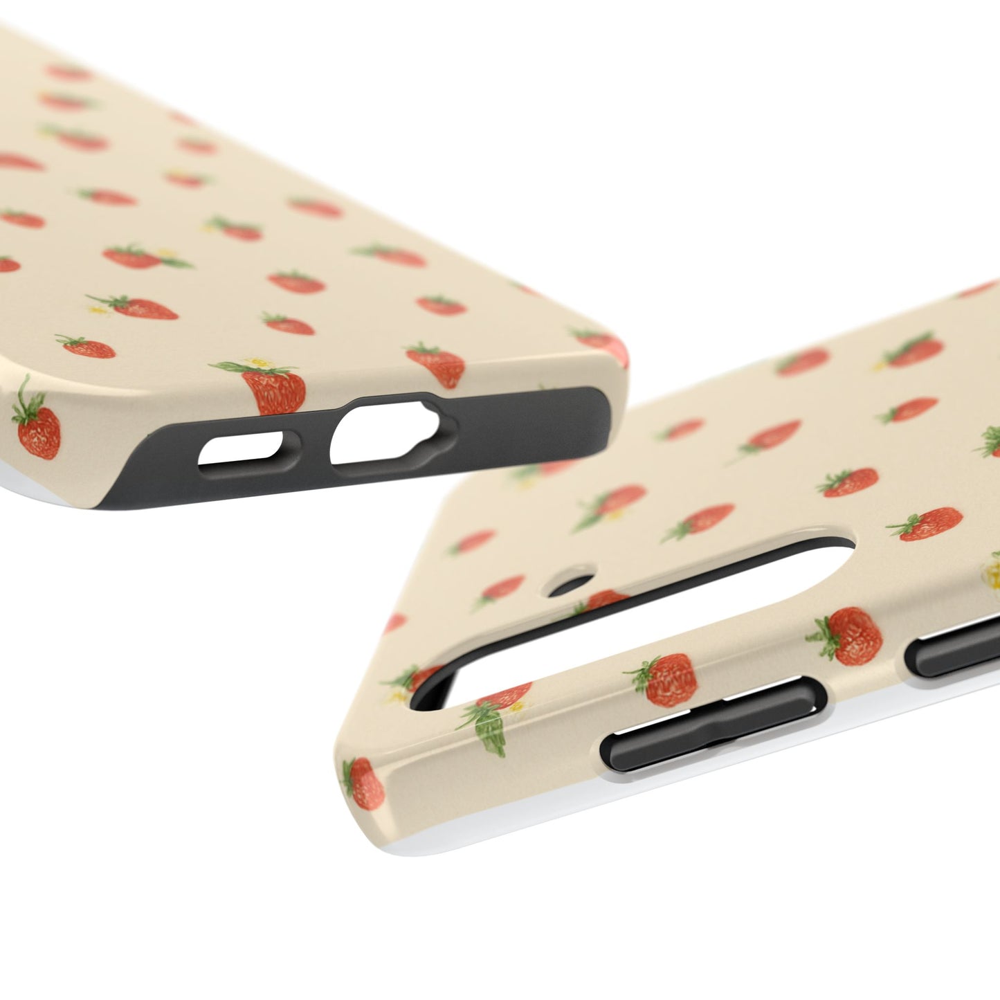 Strawberry Picking - Protective Phone Case