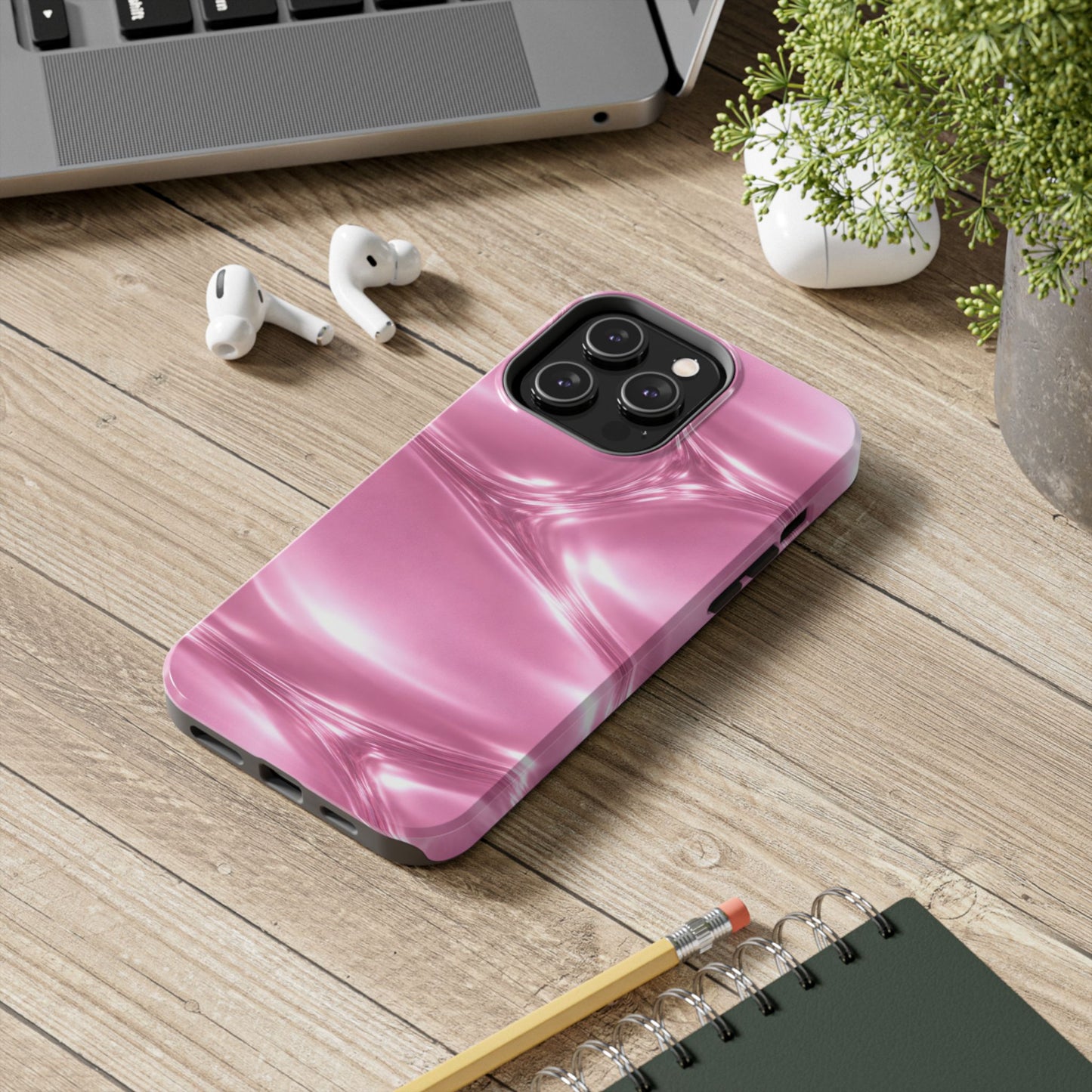 Pink Metallic - Protective Phone Case