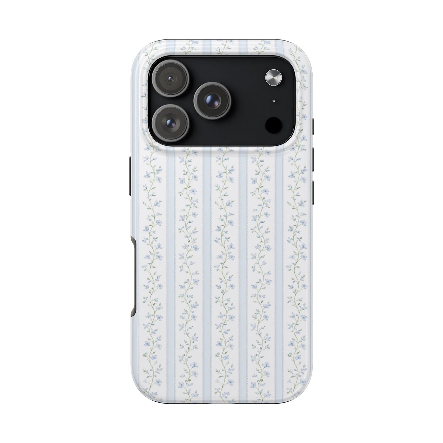Vintage Blue Vine - Protective Phone Case