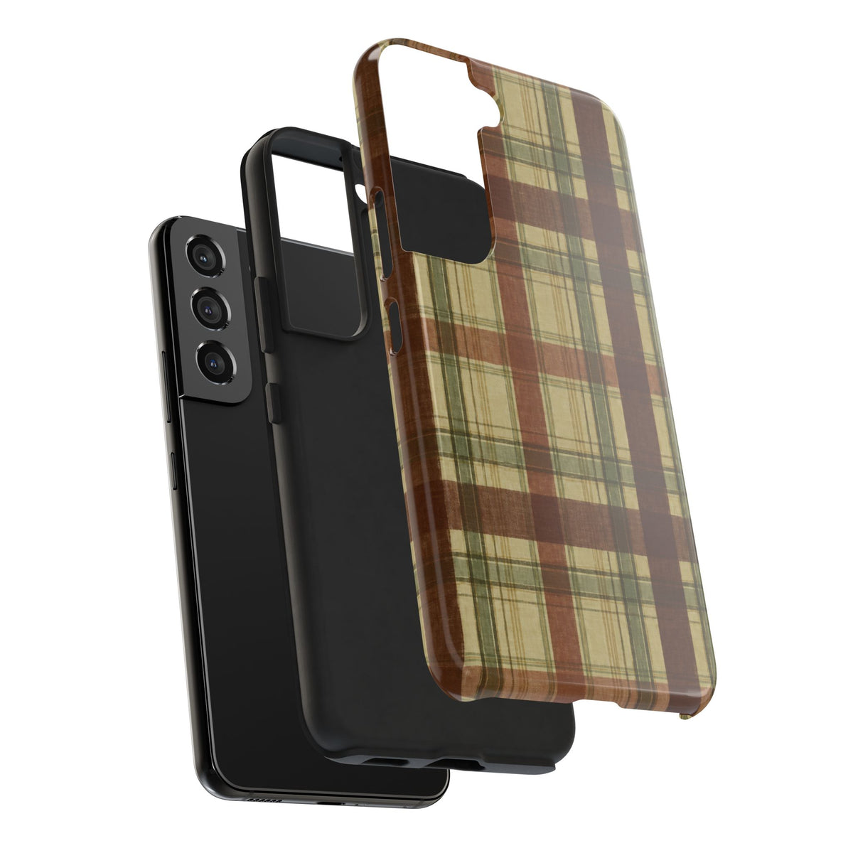 Autumn Plaid - Protective Phone Case