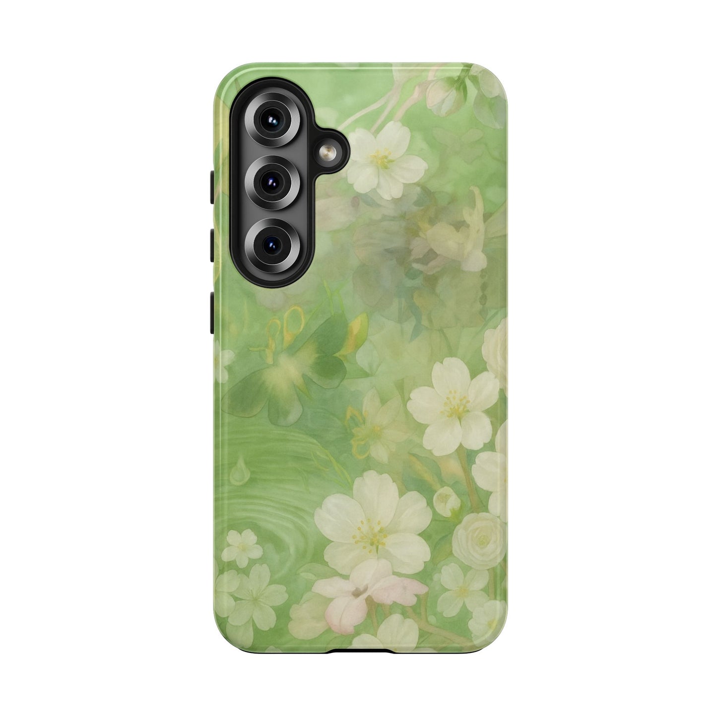 Sage Blossom - Protective Phone Case