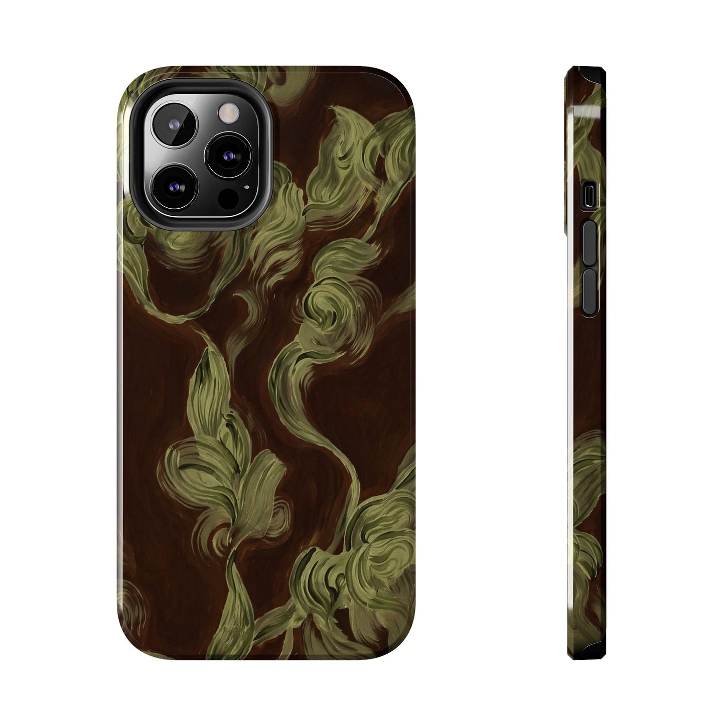 Magnolia Stained Glass - Protective Phone Case